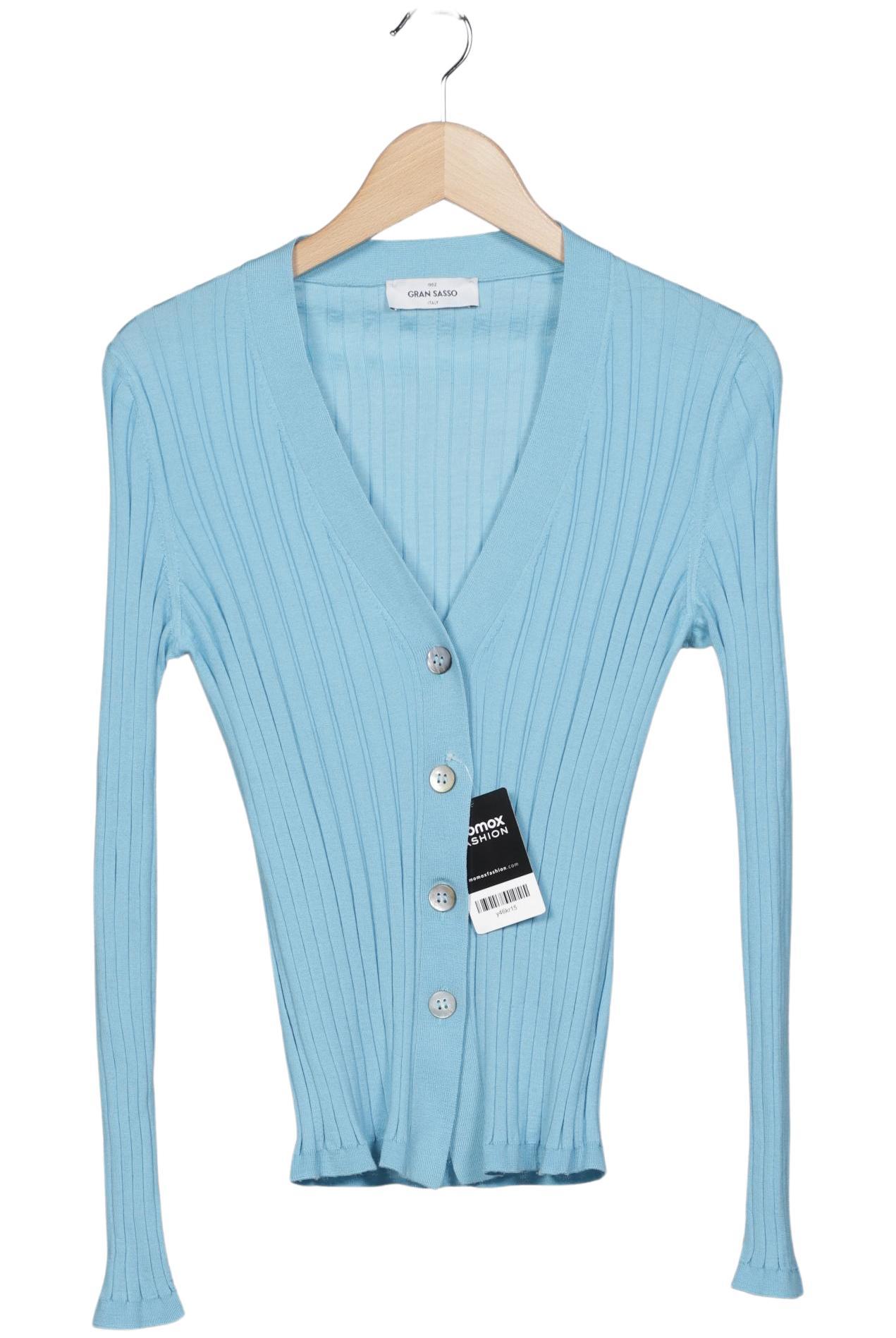 

Gran Sasso Damen Strickjacke, hellblau, Gr. 42