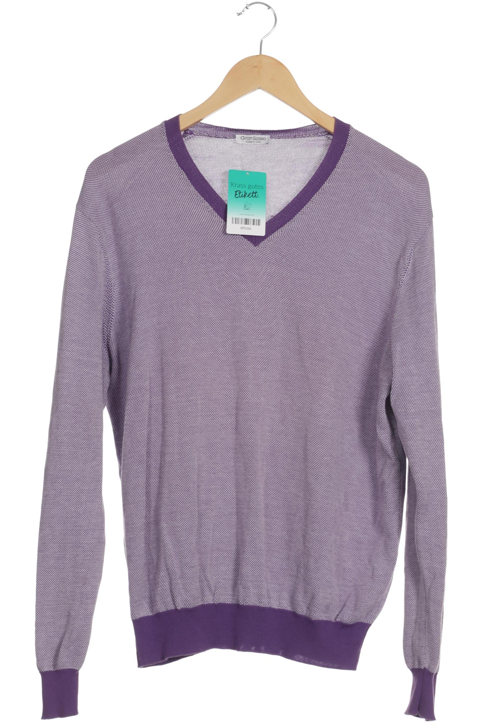 

Gran Sasso Herren Pullover, flieder, Gr. 52