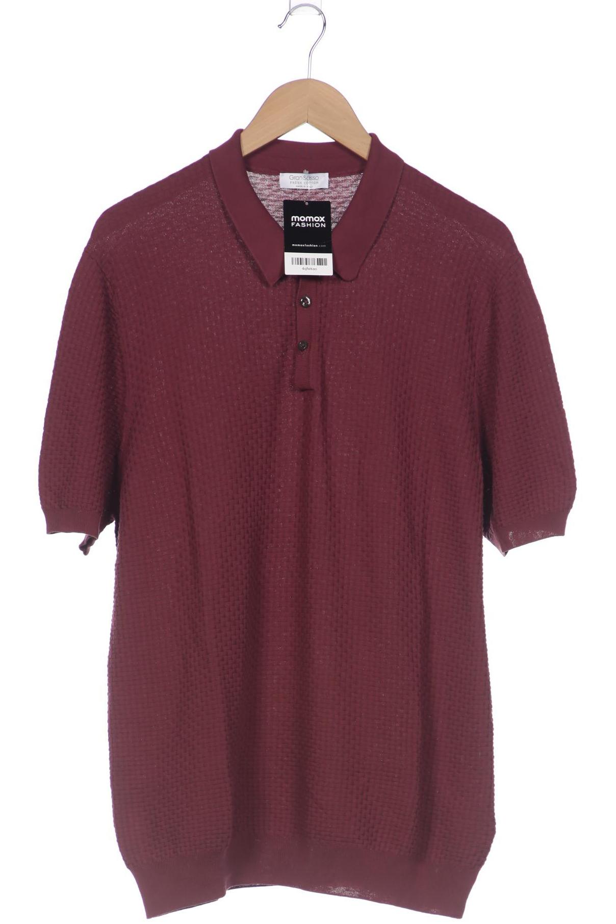 

Gran Sasso Herren Poloshirt, flieder, Gr. 58