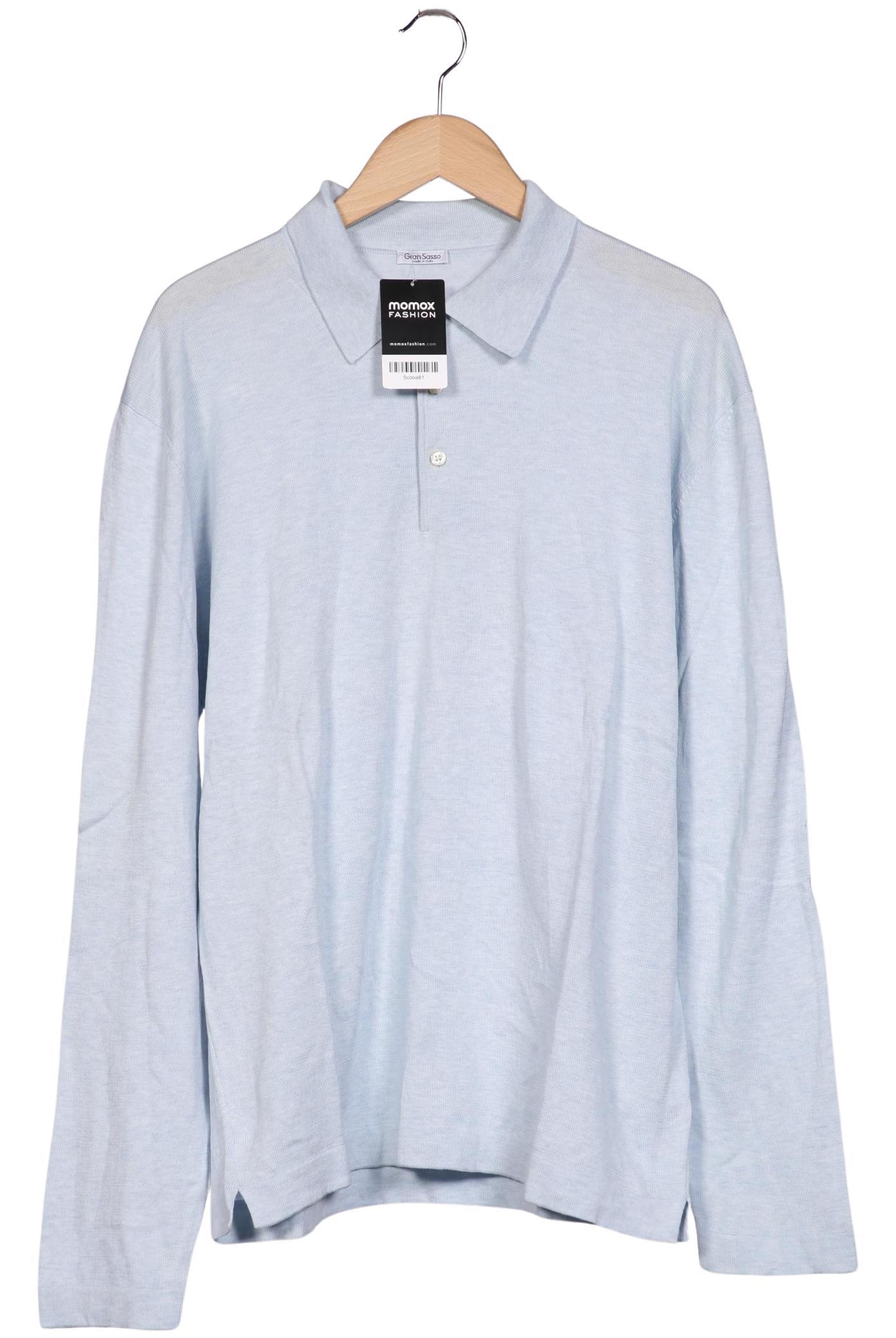 Thumbnail - Gran Sasso Herren Poloshirt, hellblau, Gr. 54