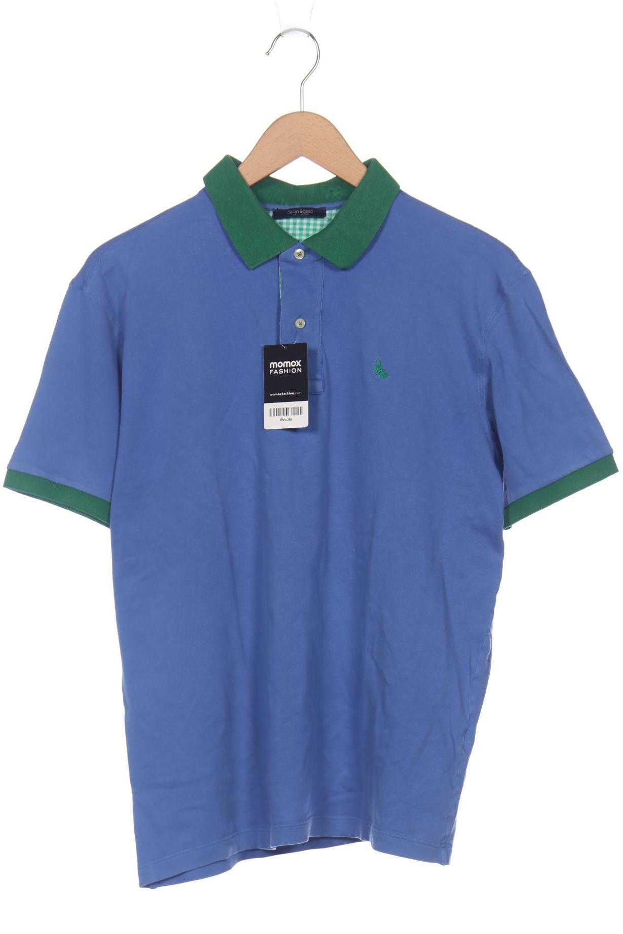 

Gran Sasso Herren Poloshirt, blau, Gr. 52
