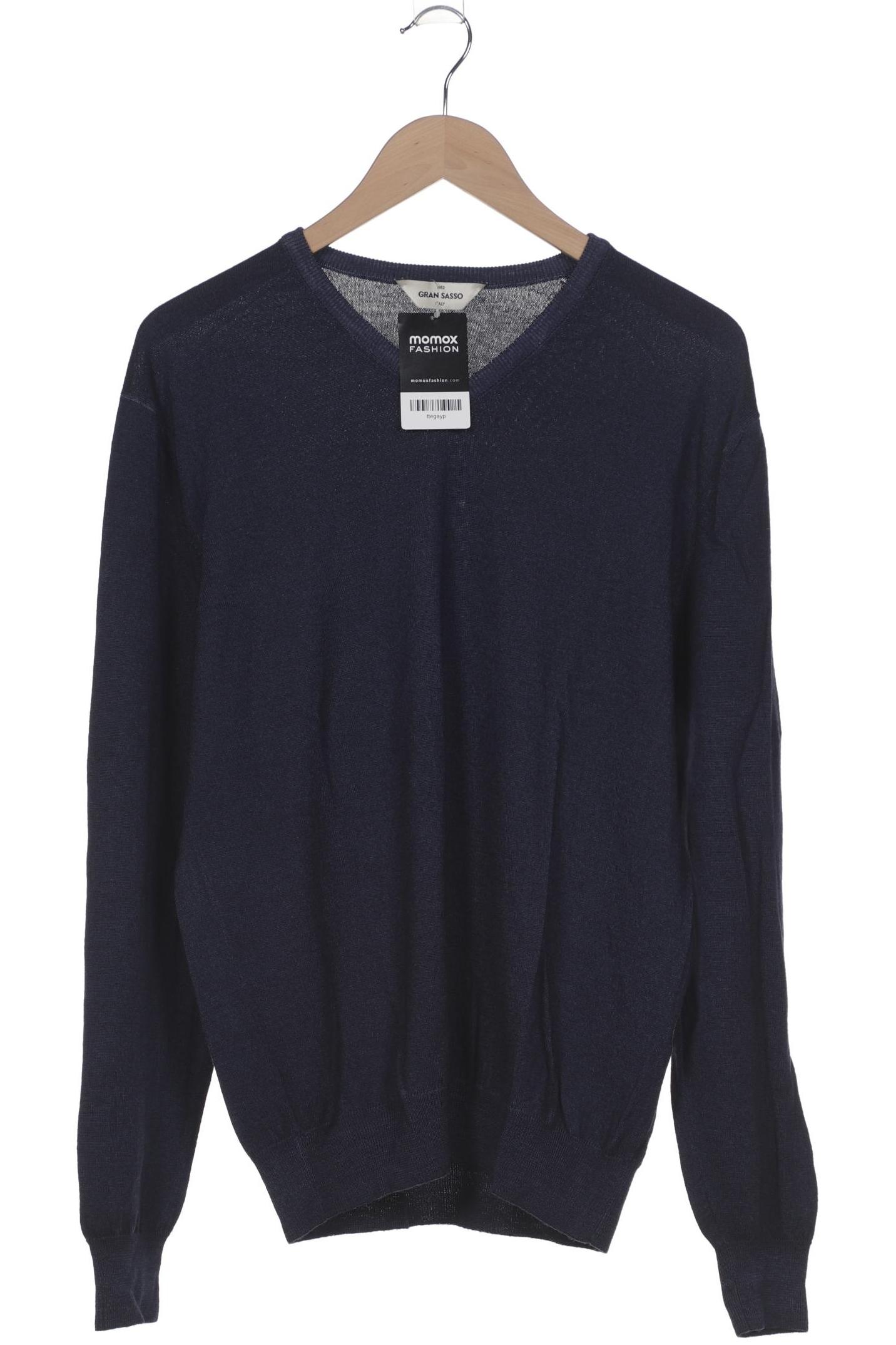 

Gran Sasso Herren Pullover, marineblau, Gr. 52