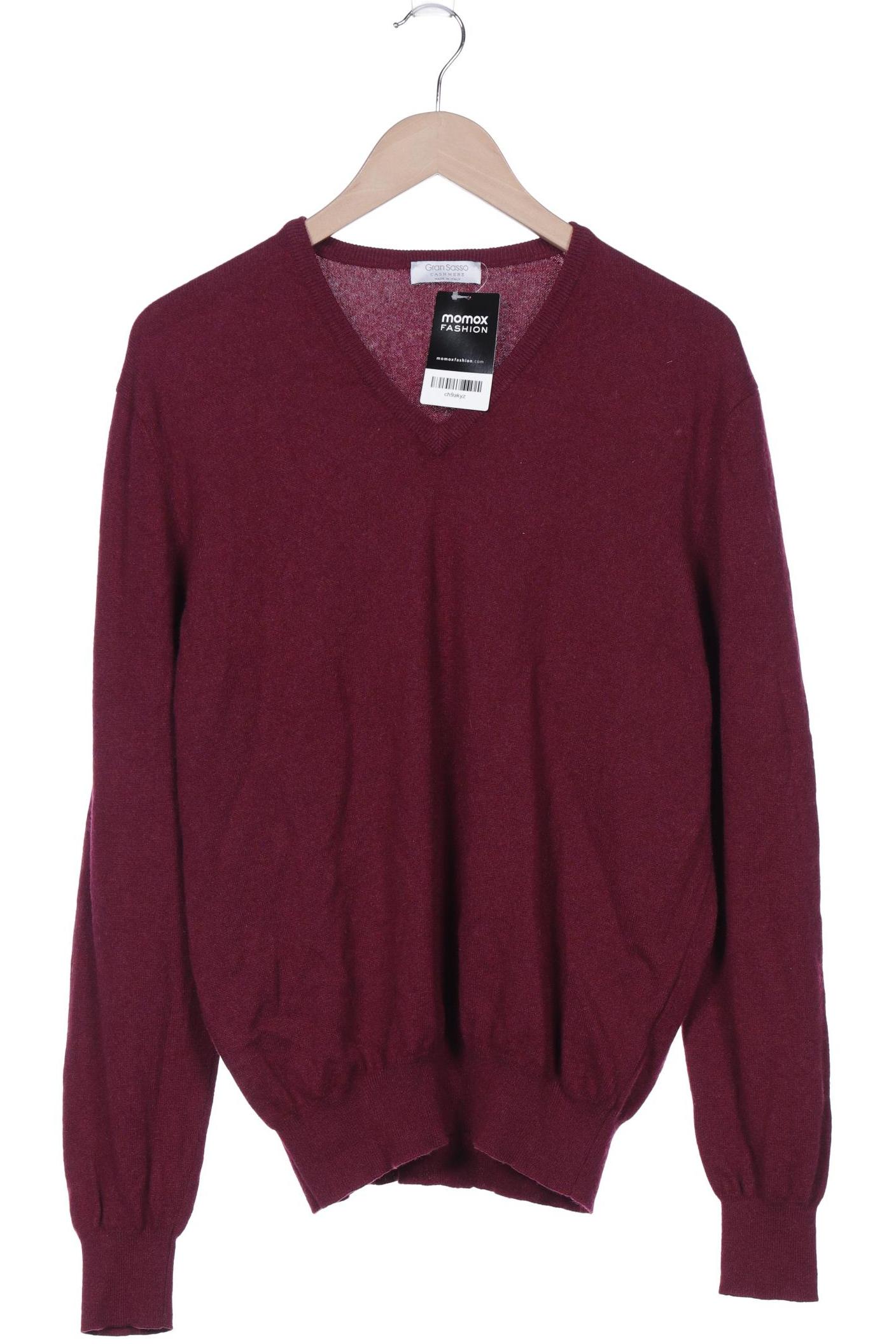 

Gran Sasso Herren Pullover, bordeaux, Gr. 48