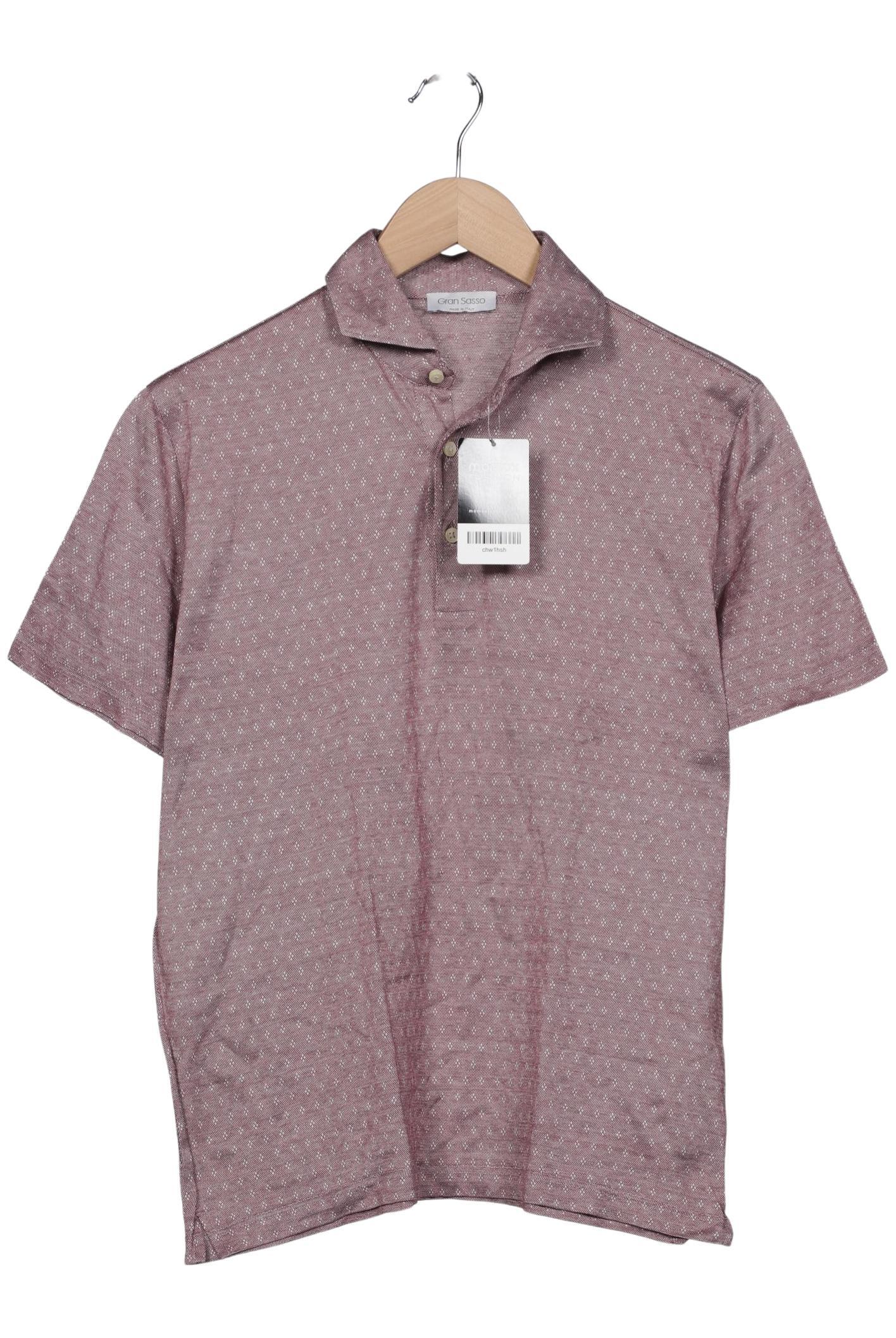 

Gran Sasso Herren Poloshirt, pink, Gr. 48