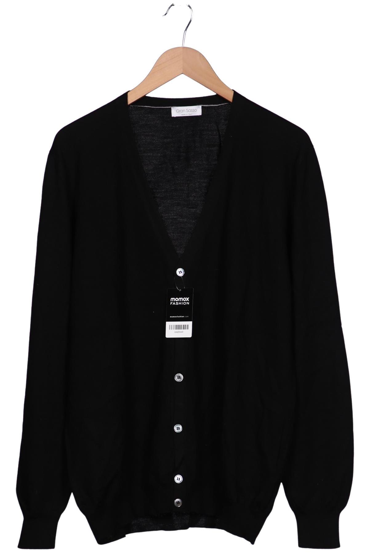 

Gran Sasso Herren Strickjacke, schwarz, Gr. 54