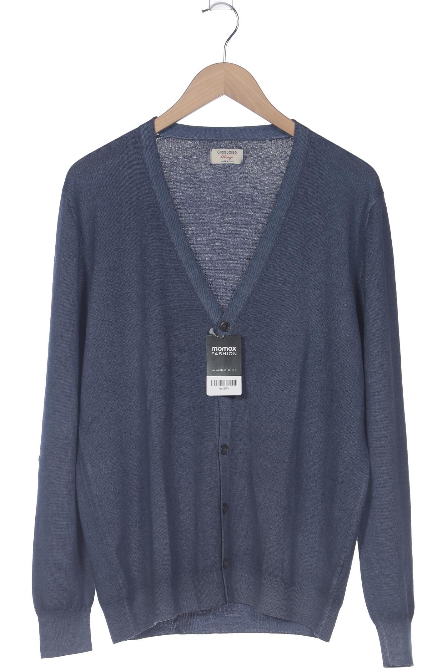 

Gran Sasso Herren Strickjacke, marineblau, Gr. 54