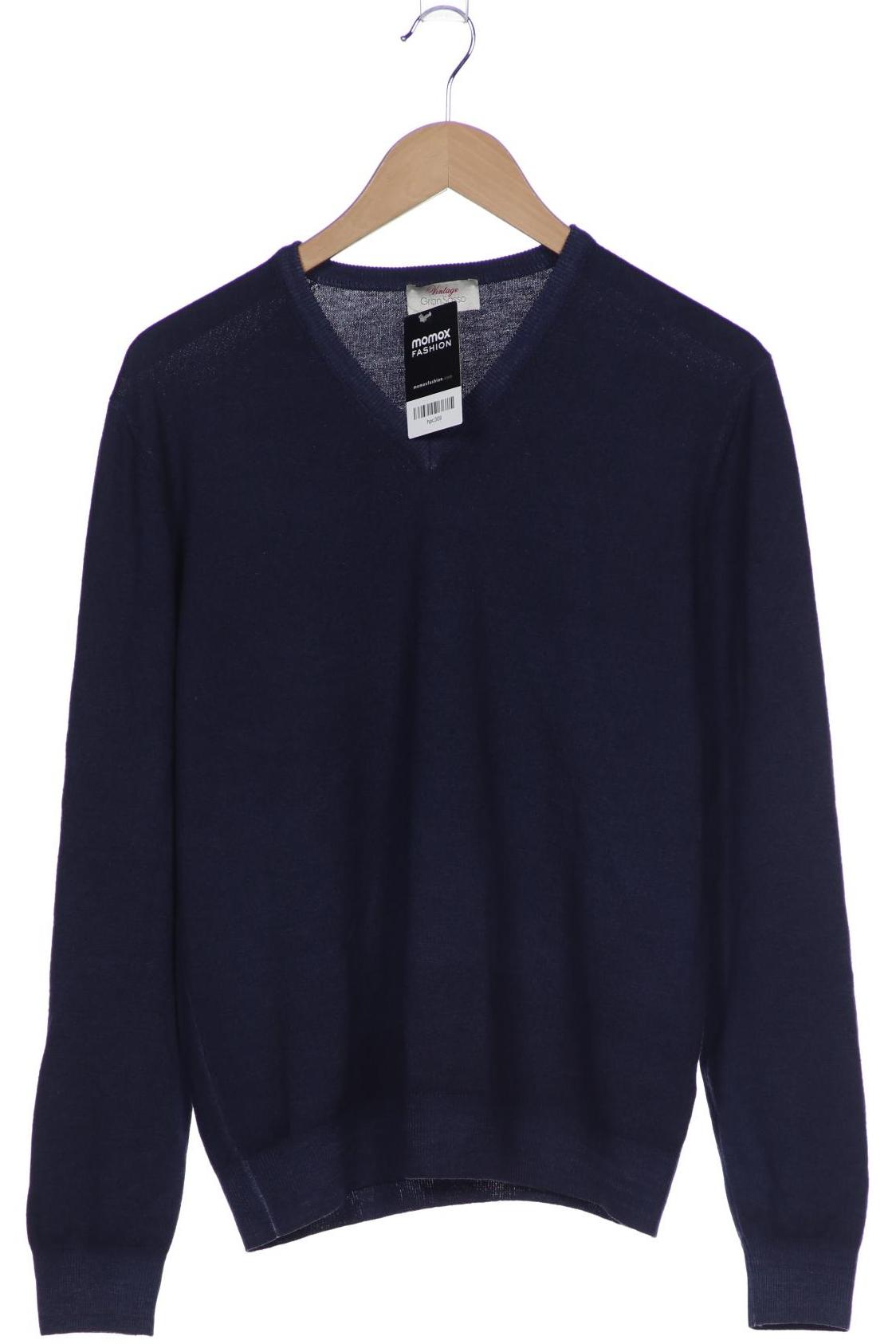 

Gran Sasso Herren Pullover, marineblau, Gr. 48