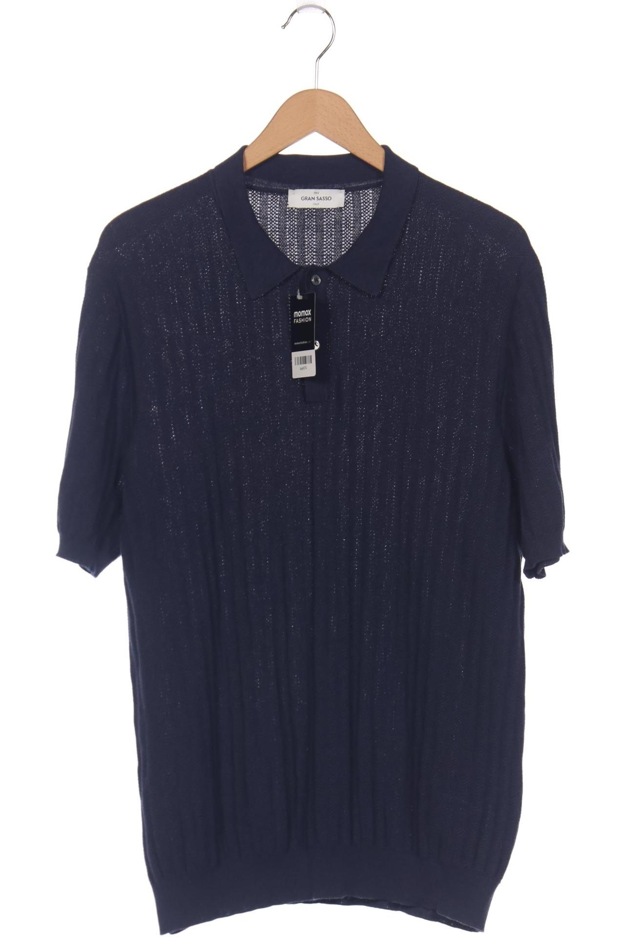 

Gran Sasso Herren Poloshirt, marineblau, Gr. 56
