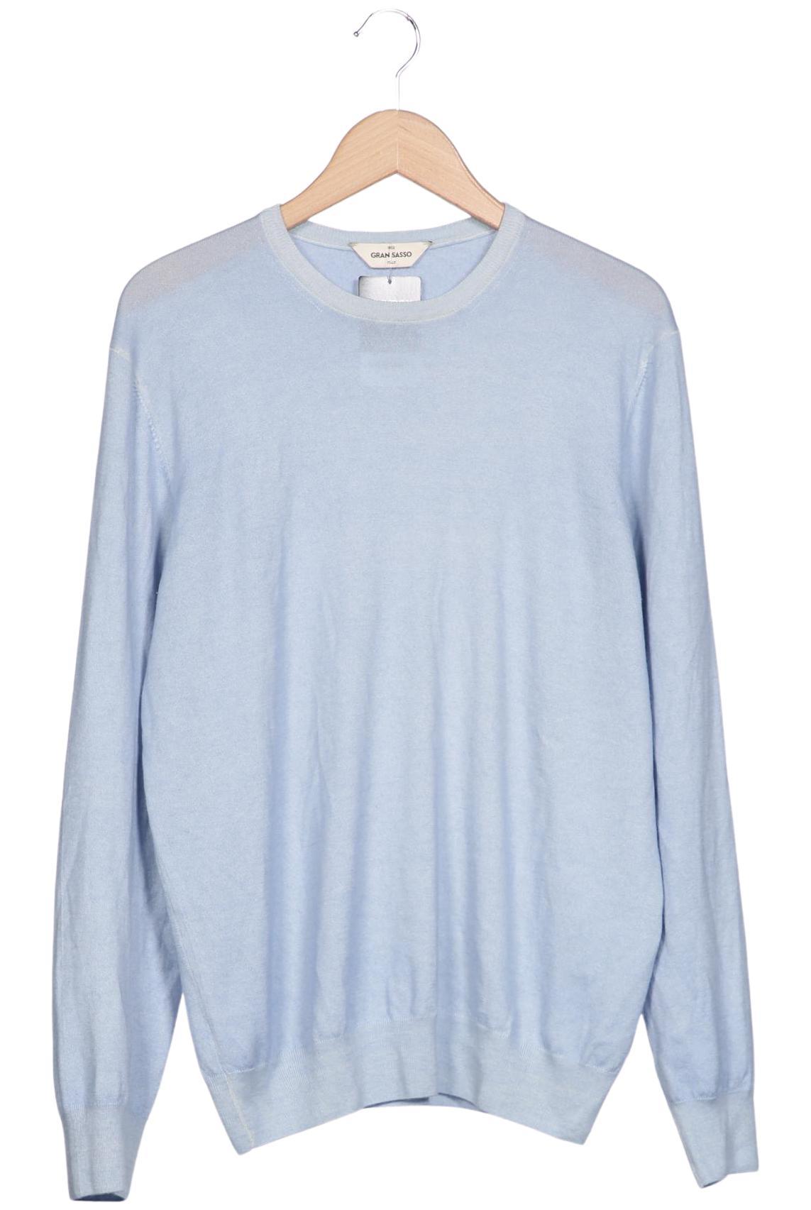 

Gran Sasso Herren Pullover, hellblau, Gr. 52