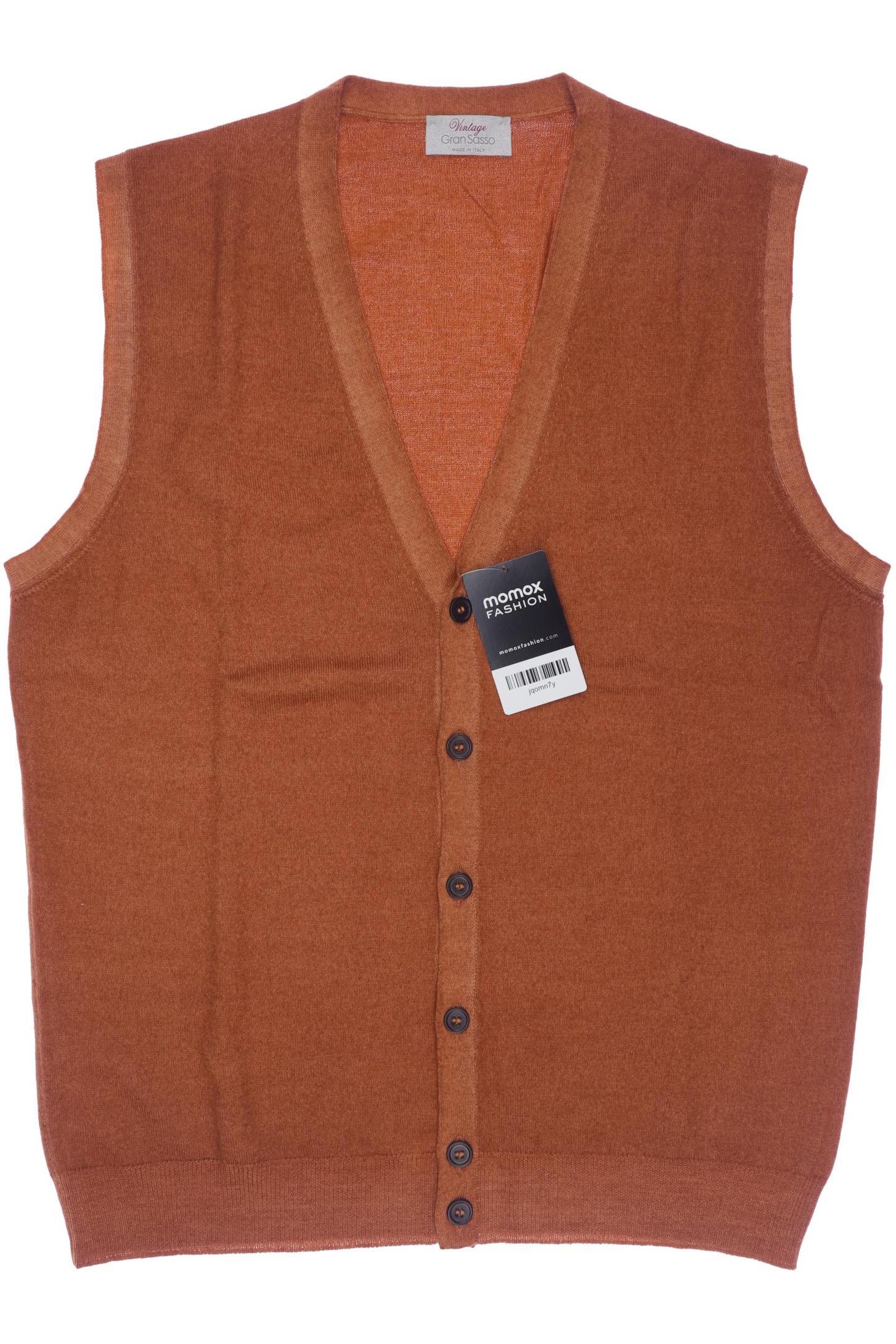 

Gran Sasso Herren Strickjacke, orange, Gr. 48