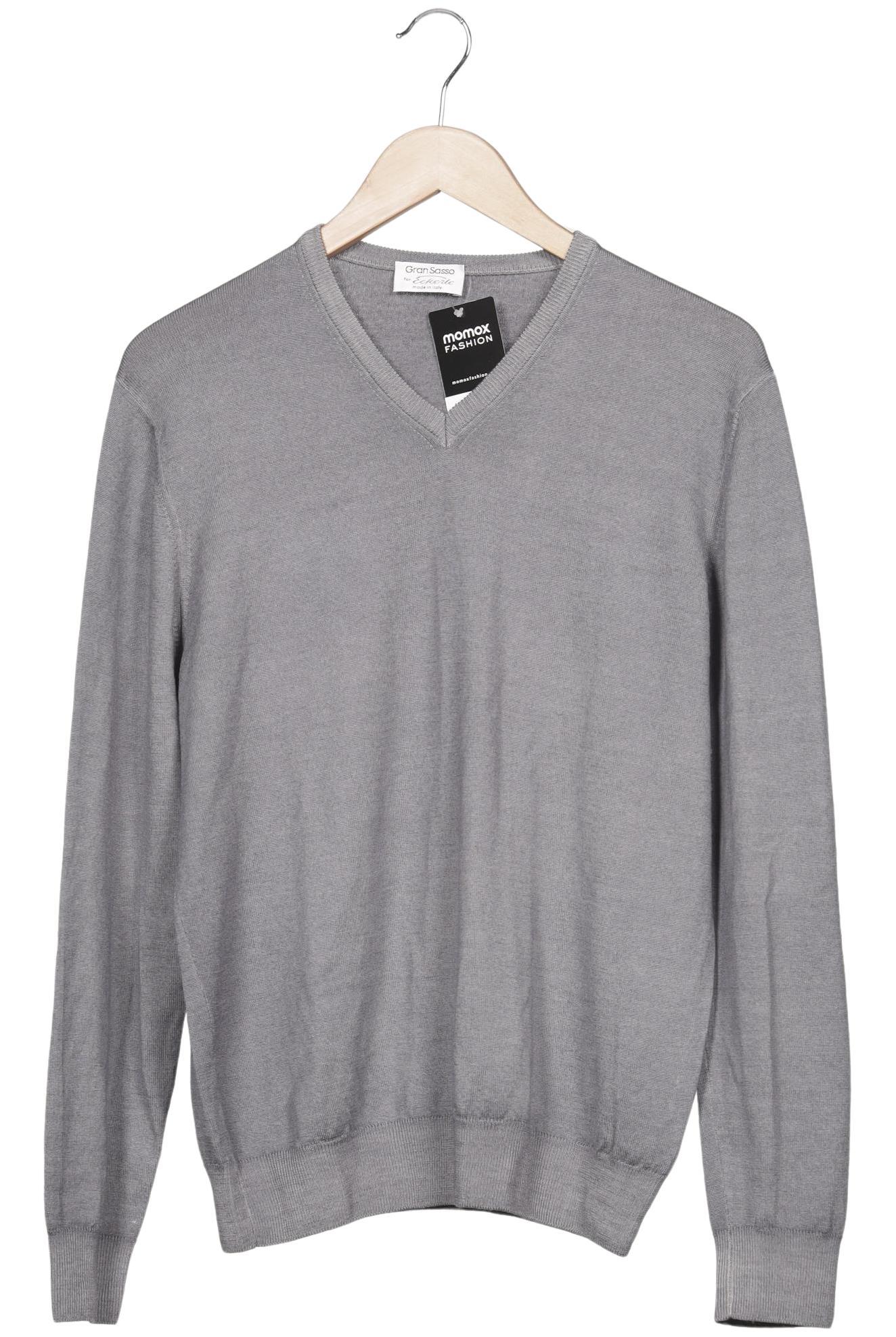 

Gran Sasso Herren Pullover, grau, Gr. 52