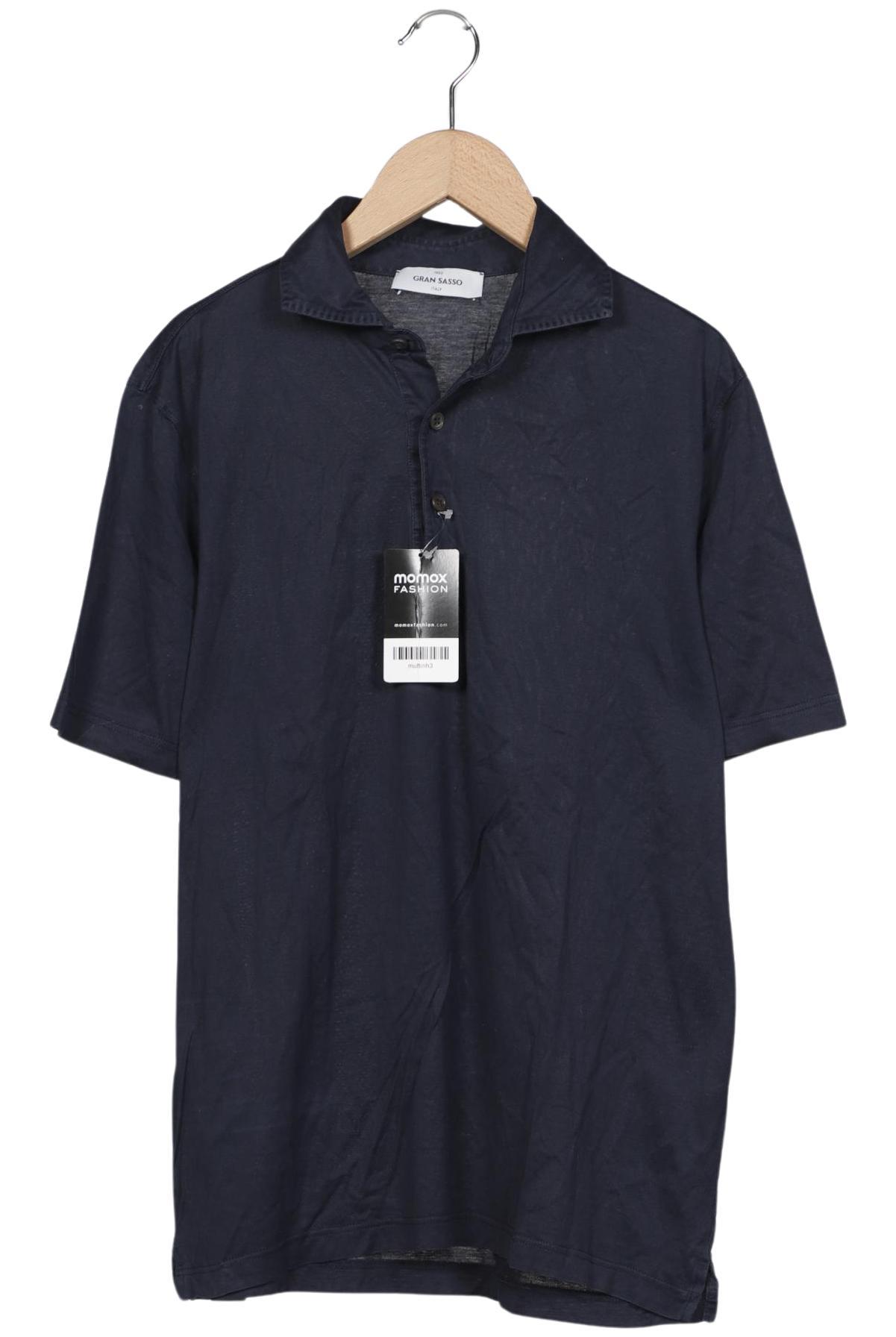 Thumbnail - Gran Sasso Herren Poloshirt, marineblau, Gr. 46