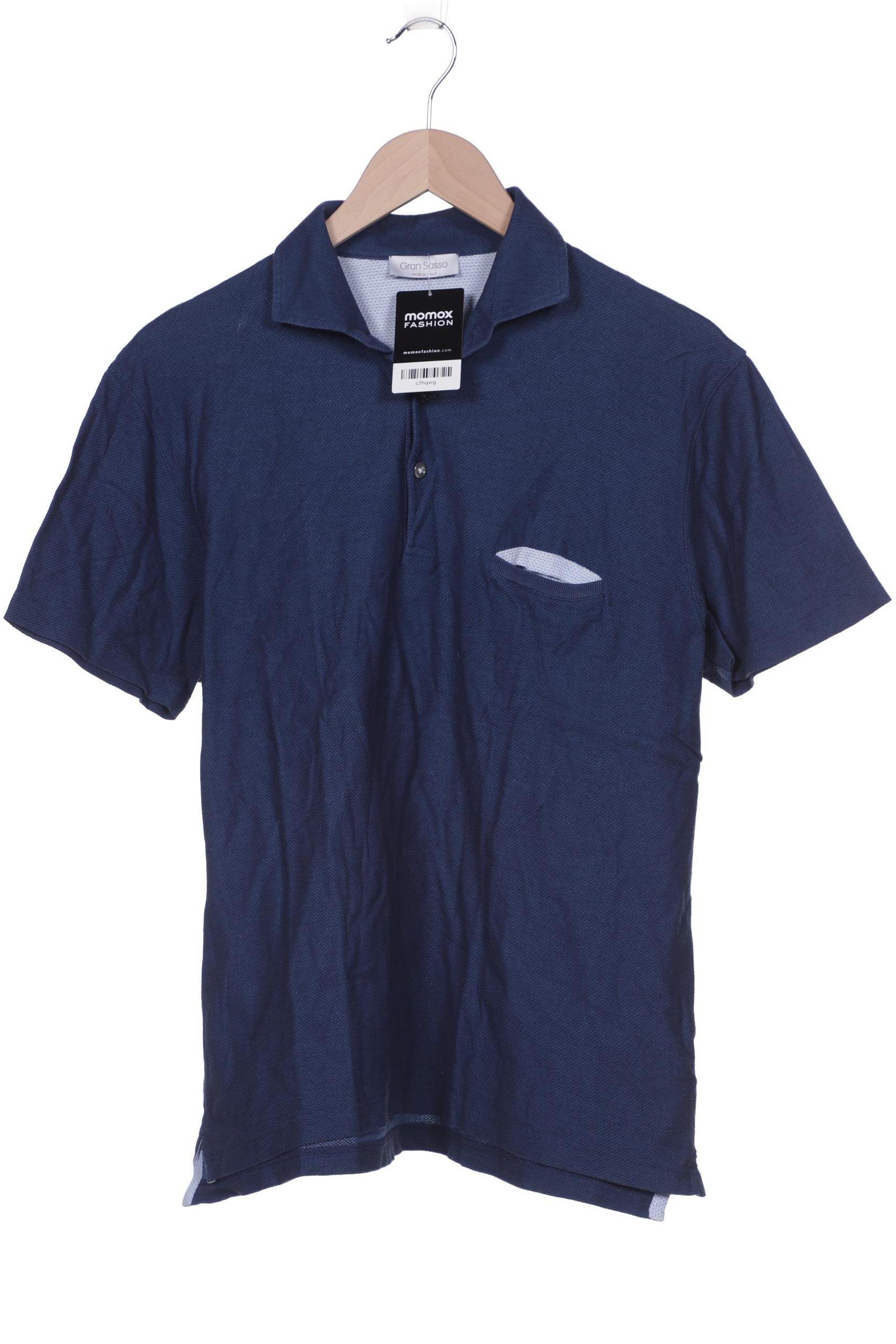 

Gran Sasso Herren Poloshirt, blau, Gr. 50