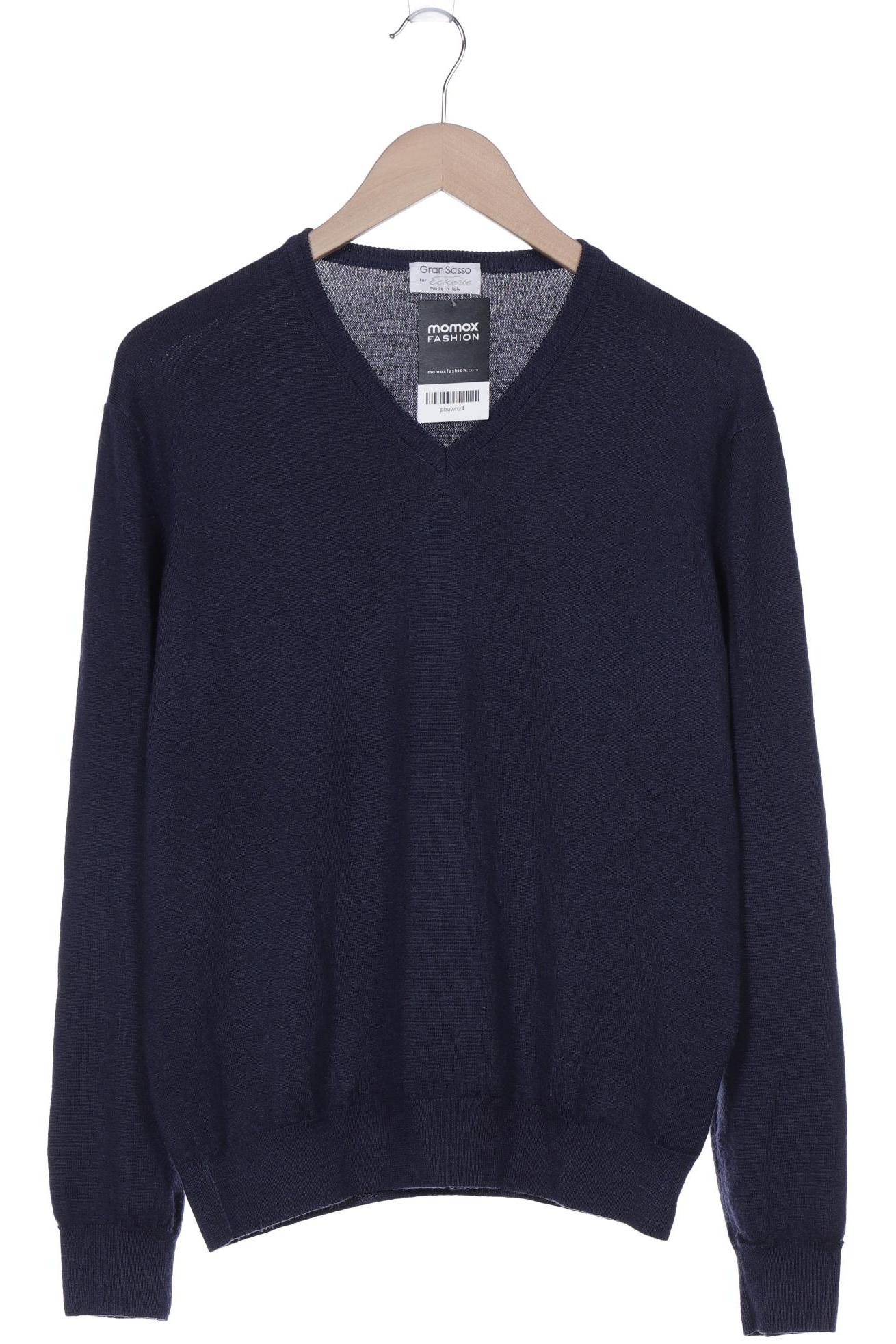 

Gran Sasso Herren Pullover, marineblau, Gr. 52