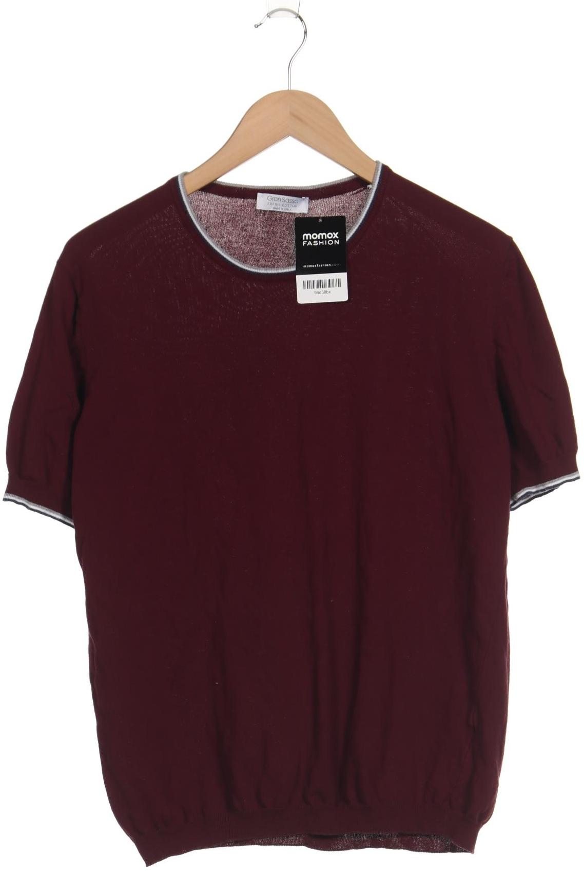 

Gran Sasso Herren T-Shirt, bordeaux, Gr. 54