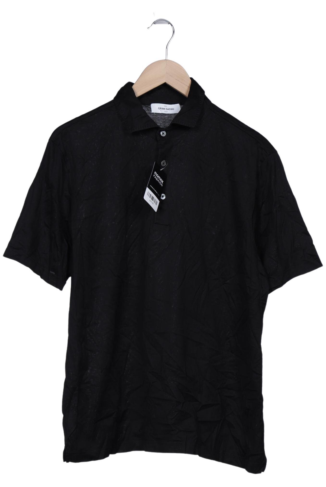 

Gran Sasso Herren Poloshirt, schwarz, Gr. 52