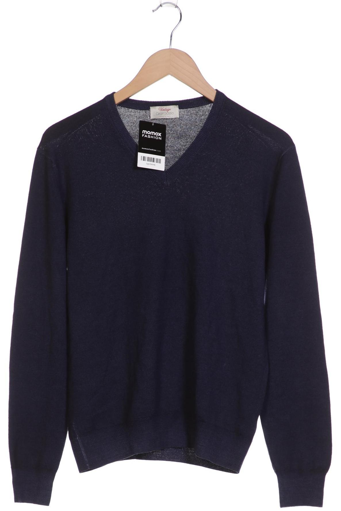 

Gran Sasso Herren Pullover, marineblau, Gr. 46
