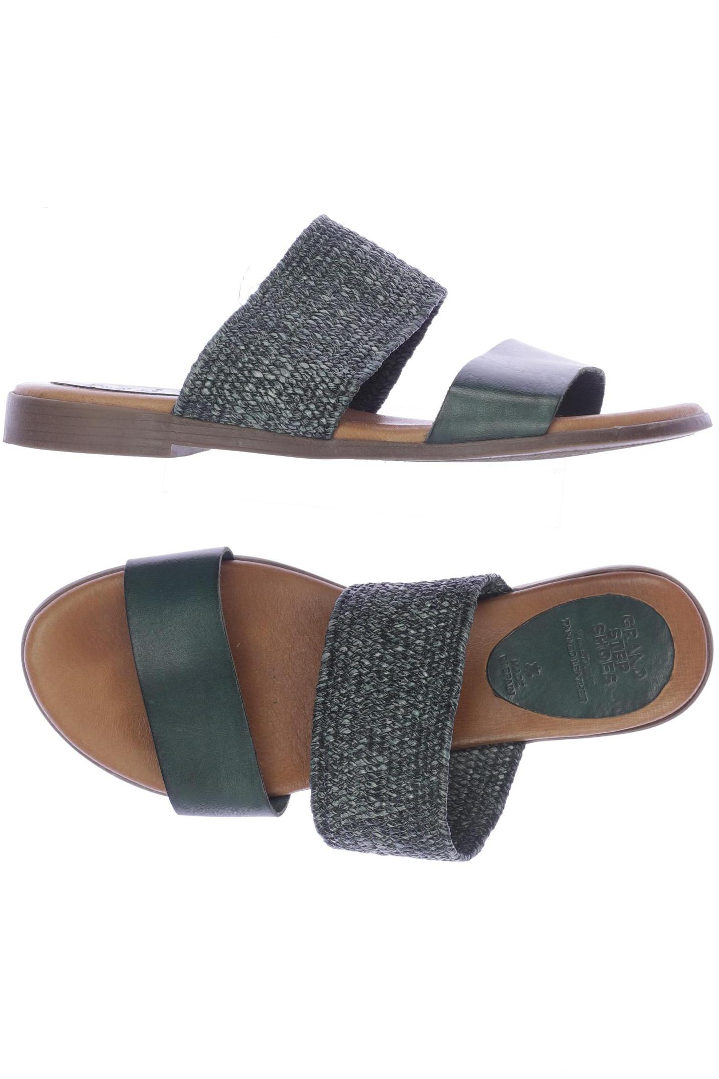 

Grand Step Shoes Damen Sandale, grün, Gr. 39