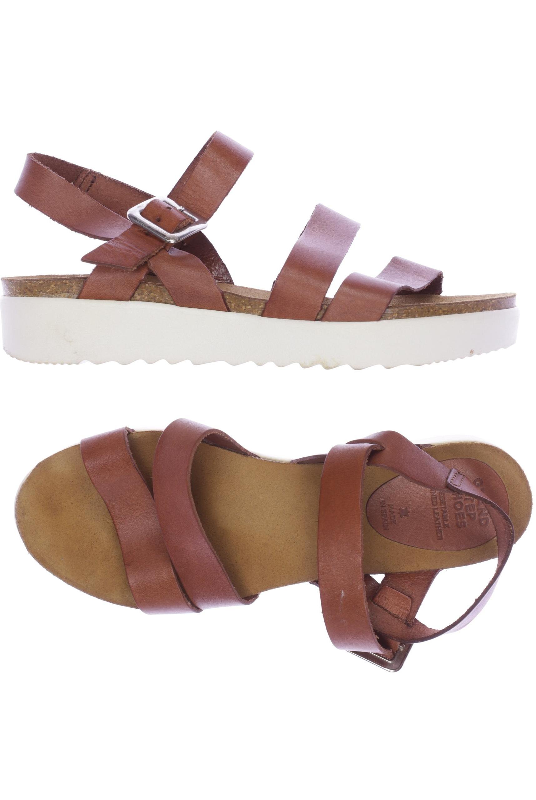 

Grand Step Shoes Damen Sandale, braun, Gr. 37