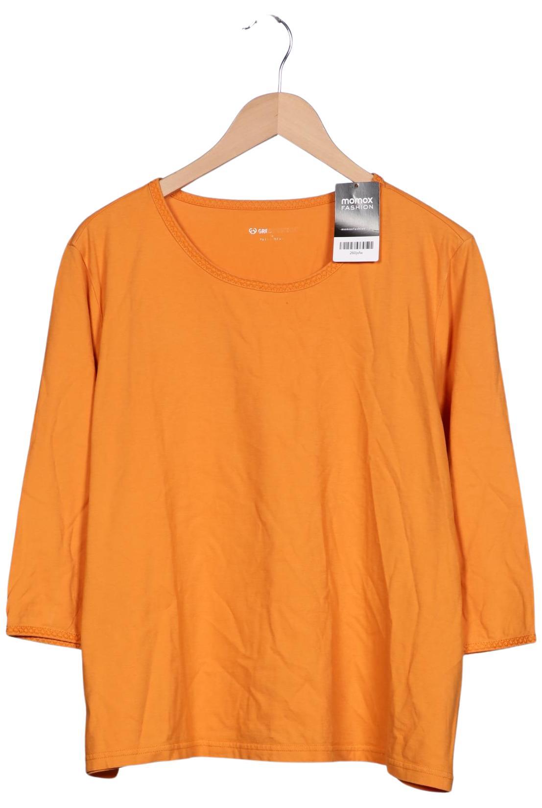 

Green Cotton by Peter Hahn Damen Langarmshirt, orange, Gr. 48