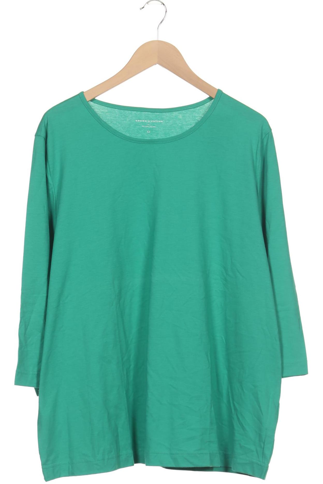 

Green Cotton by Peter Hahn Damen Langarmshirt, grün, Gr. 52