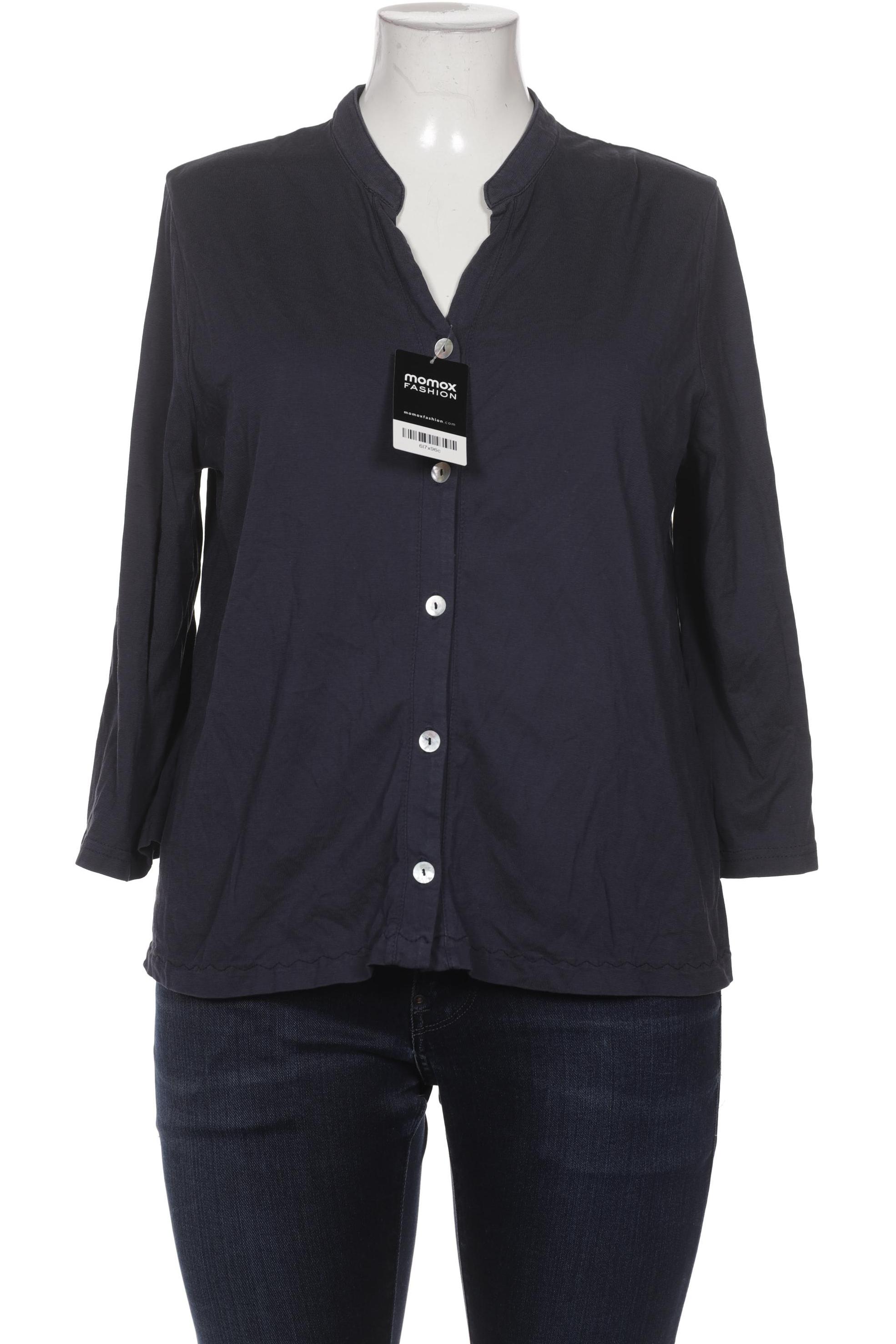 

Green Cotton by Peter Hahn Damen Bluse, marineblau, Gr. 44
