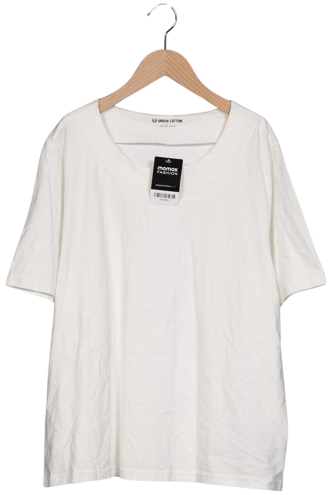 

Green Cotton by Peter Hahn Damen T-Shirt, cremeweiß, Gr. 48