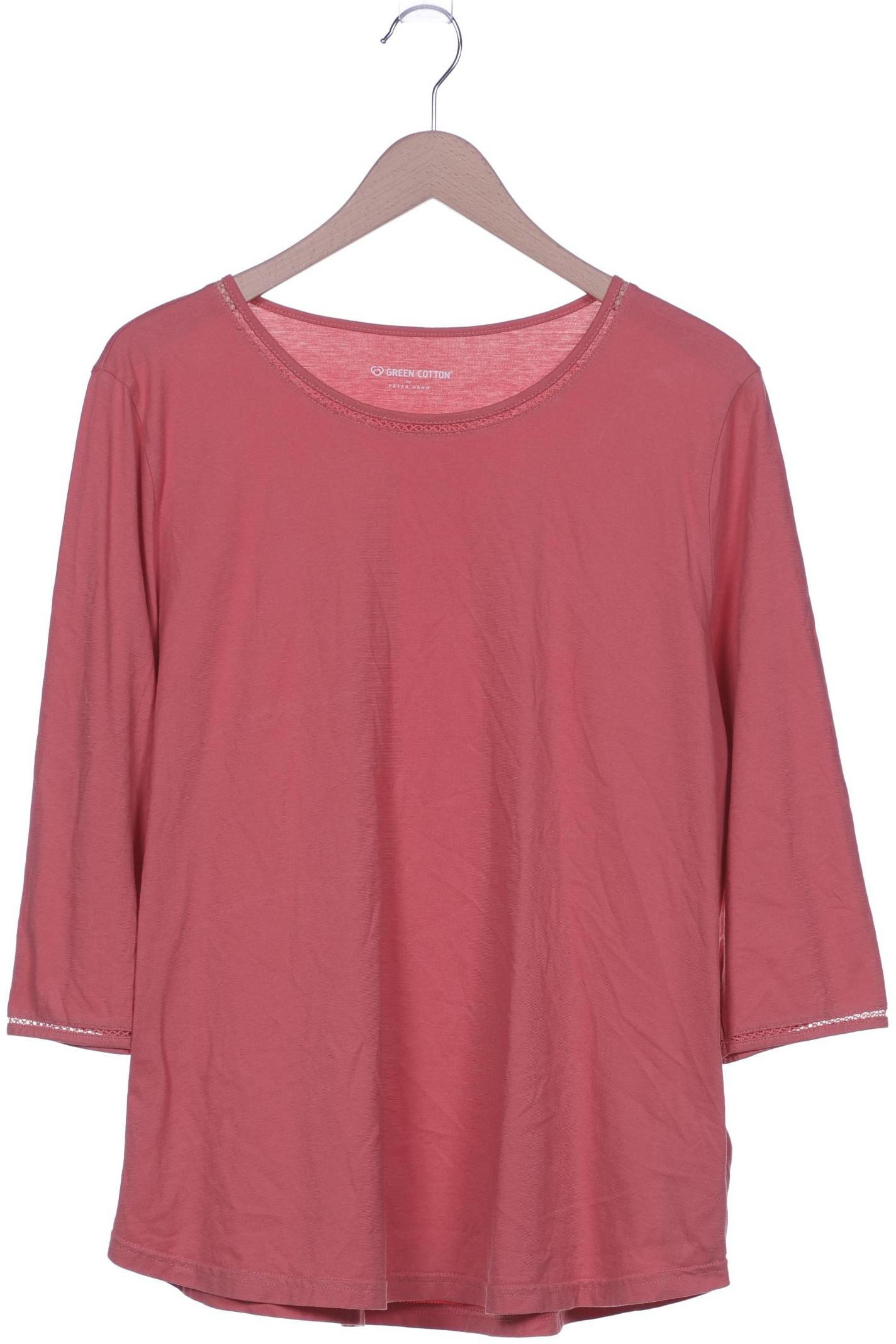 

Green Cotton by Peter Hahn Damen Langarmshirt, pink, Gr. 46