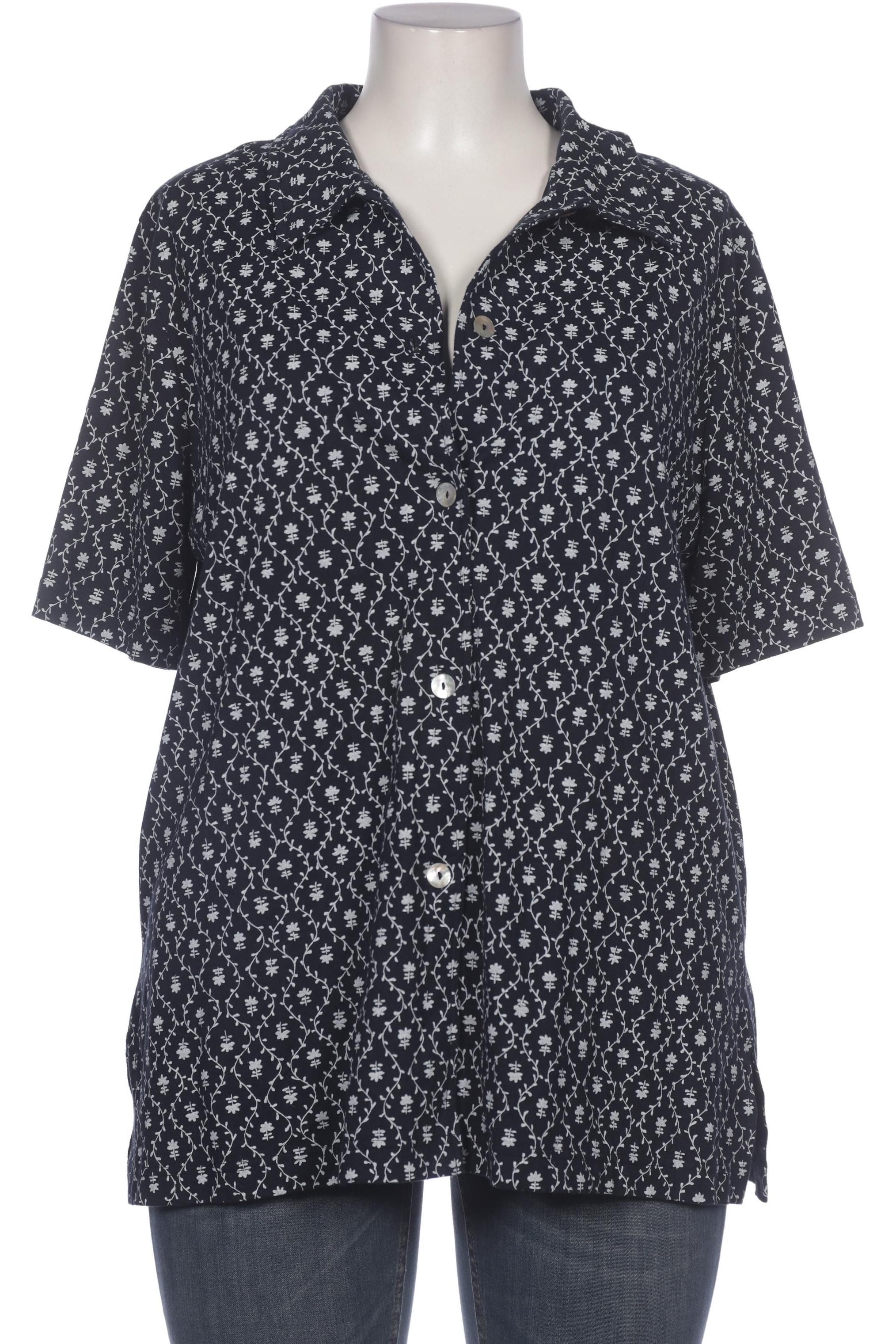 

Green Cotton by Peter Hahn Damen Bluse, marineblau, Gr. 48