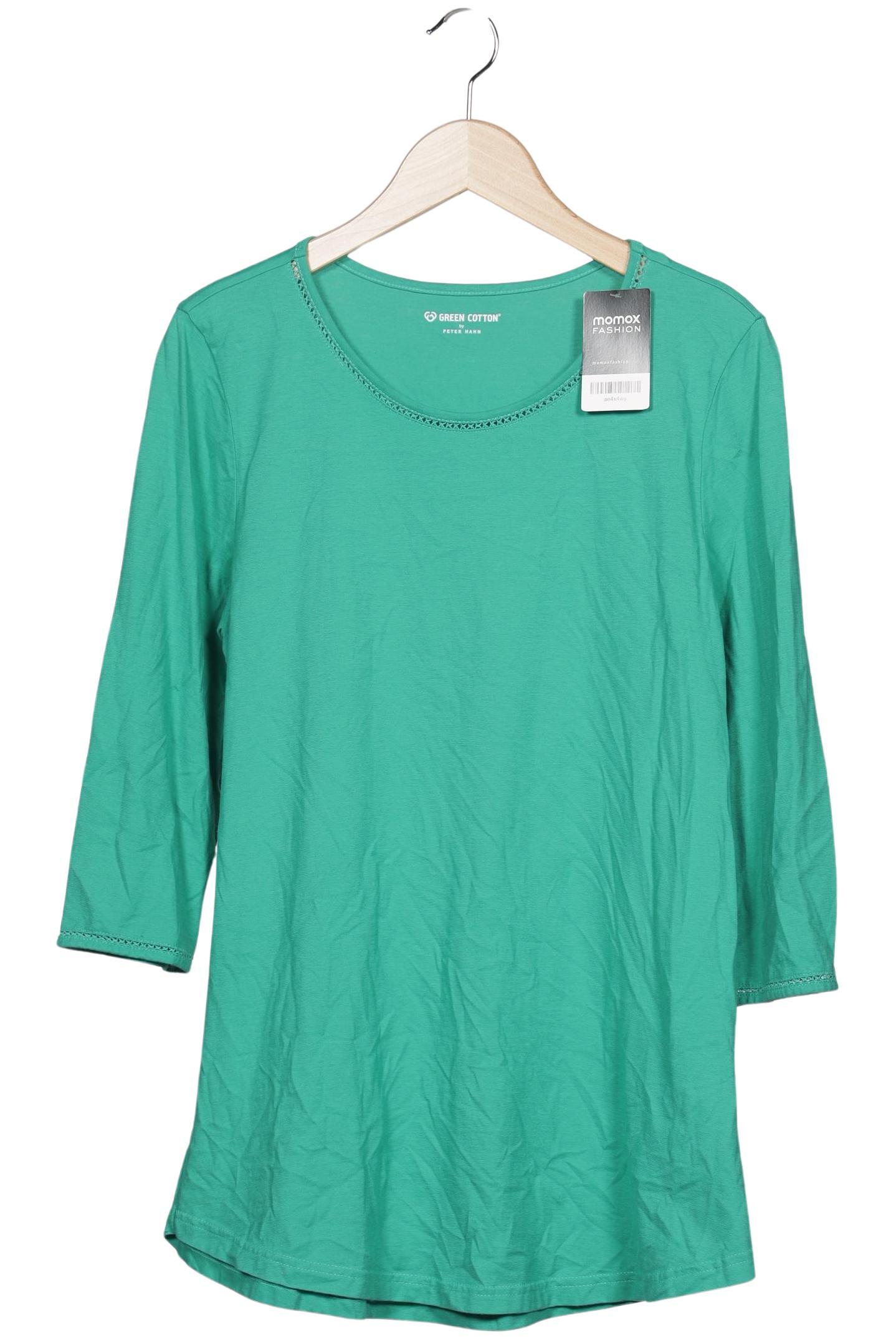 

Green Cotton by Peter Hahn Damen Langarmshirt, grün, Gr. 40
