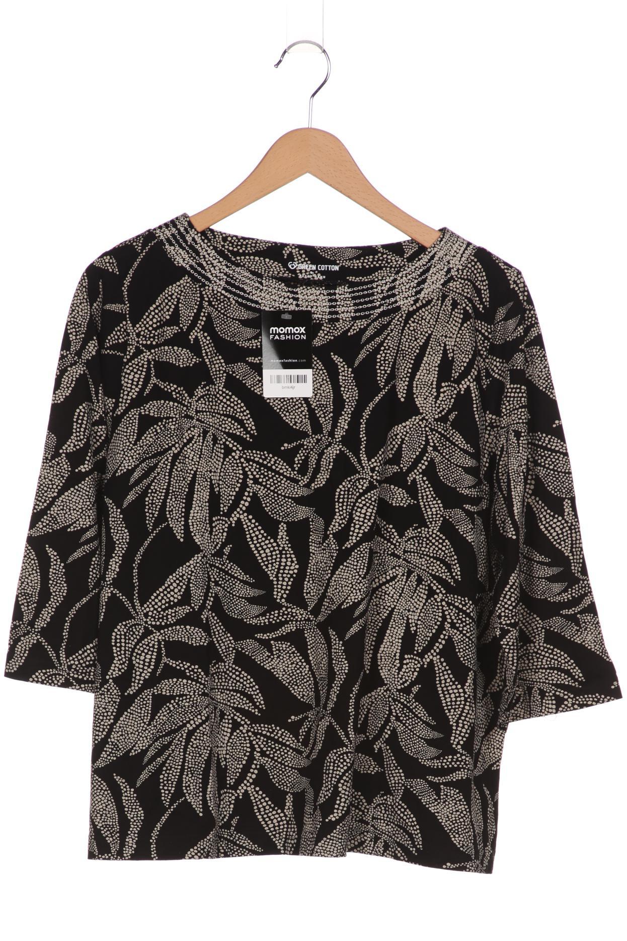 

Green Cotton by Peter Hahn Damen Langarmshirt, schwarz, Gr. 46
