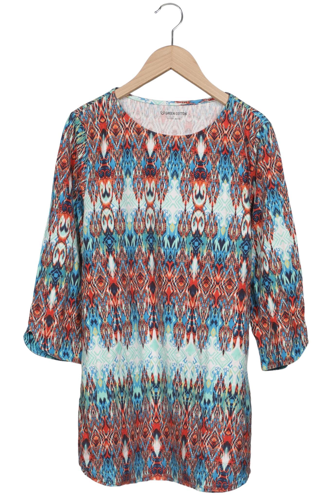 

Green Cotton by Peter Hahn Damen Langarmshirt, mehrfarbig, Gr. 40