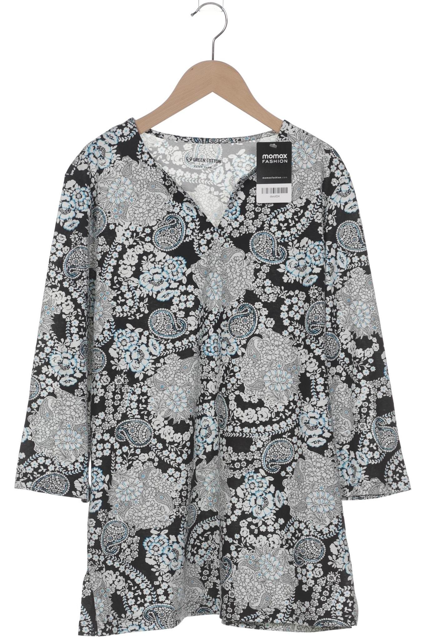

Green Cotton by Peter Hahn Damen Langarmshirt, mehrfarbig, Gr. 42