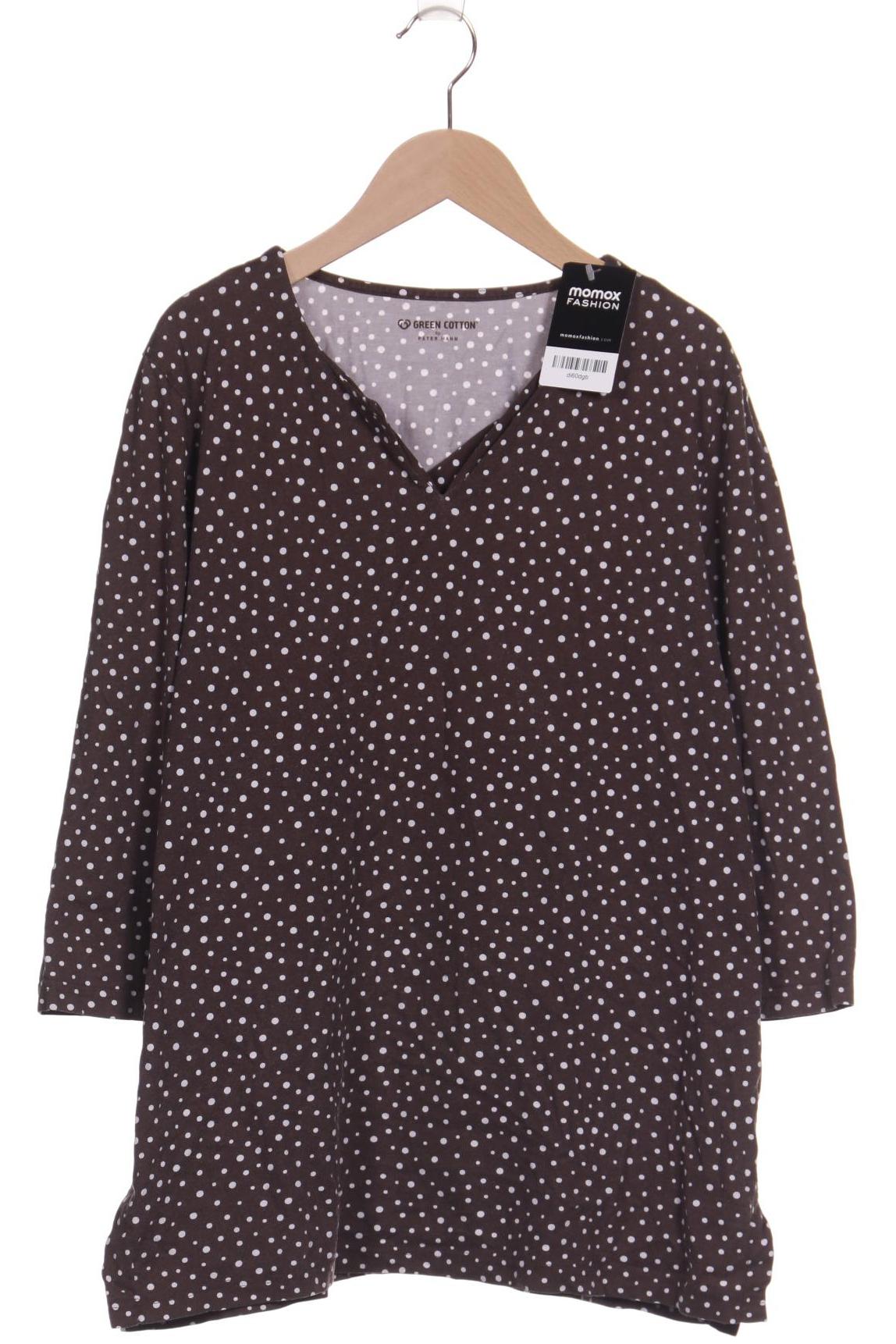

Green Cotton by Peter Hahn Damen Langarmshirt, braun, Gr. 46
