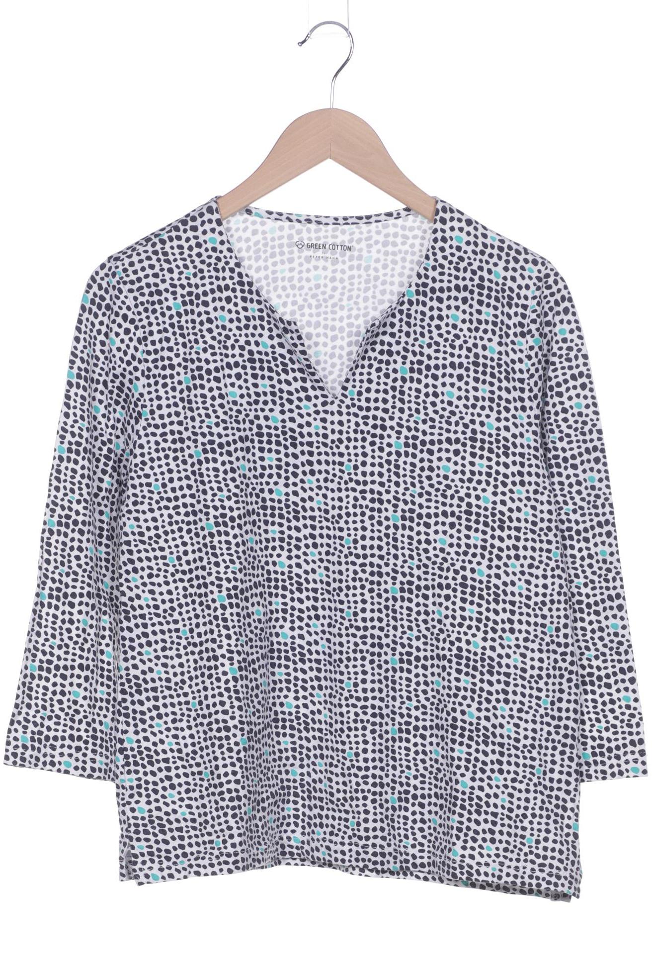 

Green Cotton by Peter Hahn Damen Langarmshirt, marineblau, Gr. 40