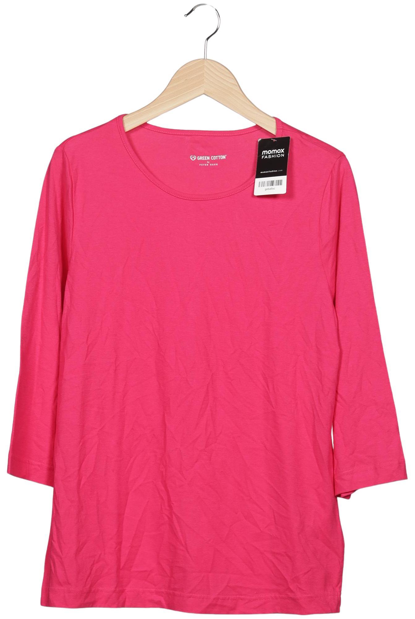

Green Cotton by Peter Hahn Damen Langarmshirt, pink, Gr. 42