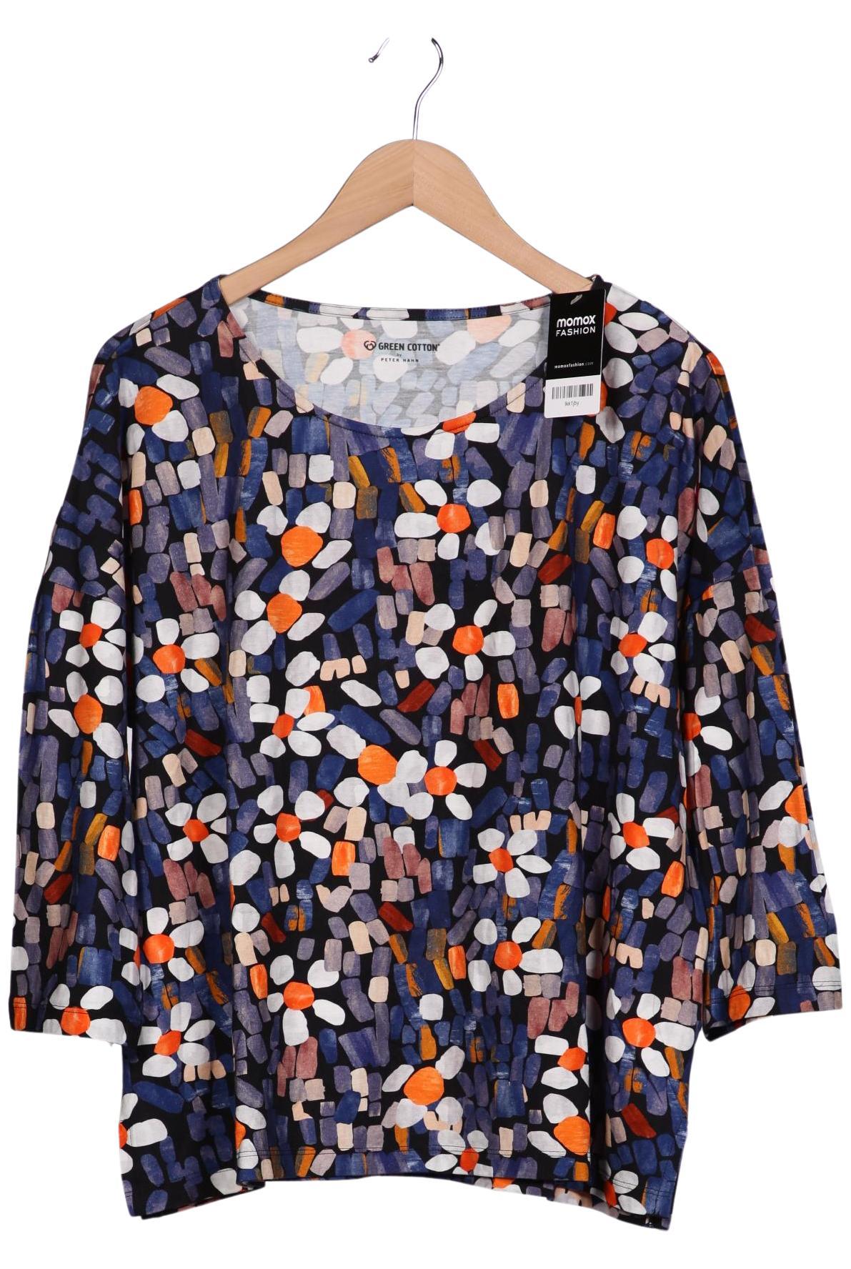 

Green Cotton by Peter Hahn Damen Langarmshirt, mehrfarbig, Gr. 48