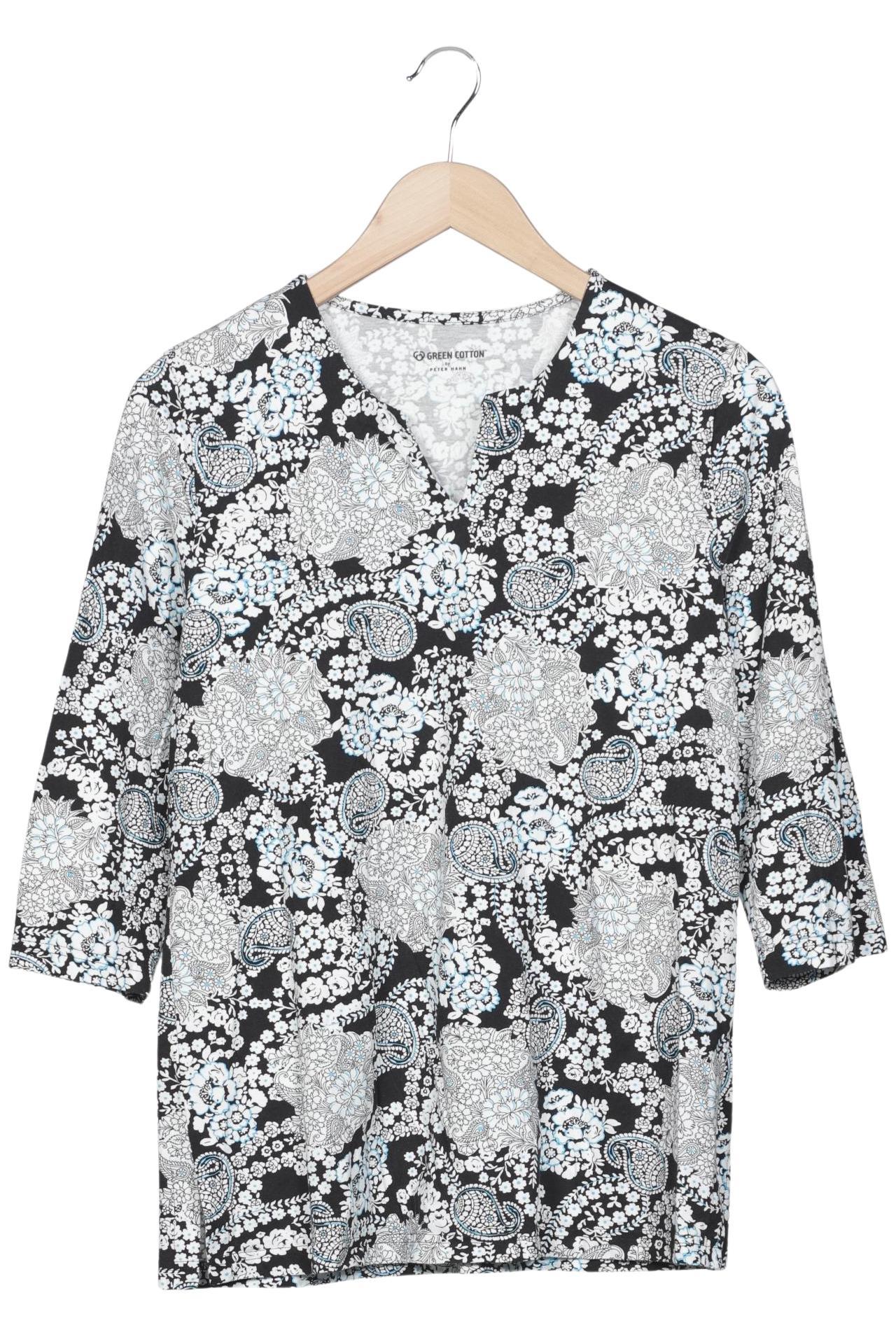 

Green Cotton by Peter Hahn Damen Langarmshirt, mehrfarbig, Gr. 40