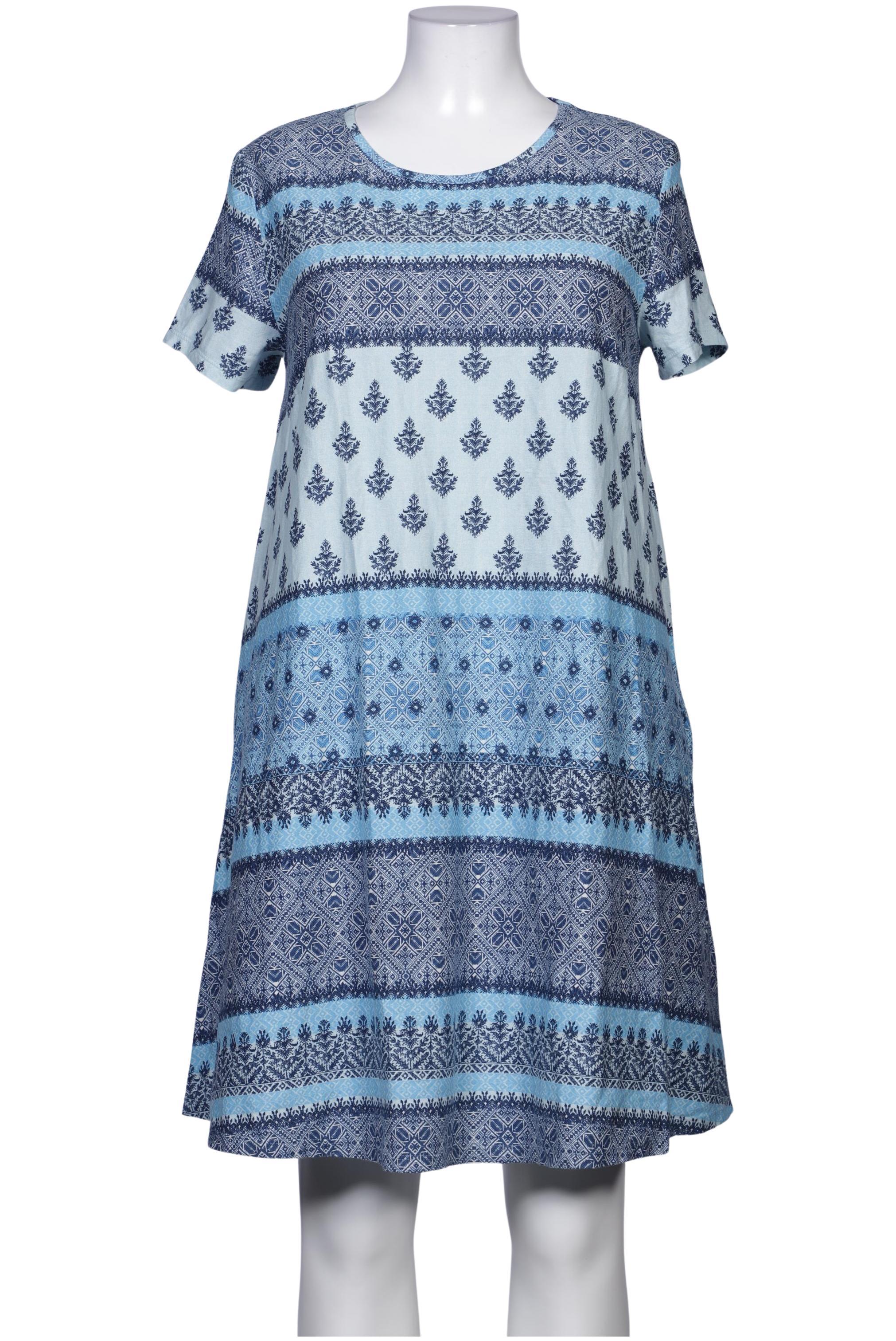 

Green Cotton by Peter Hahn Damen Kleid, blau, Gr. 42