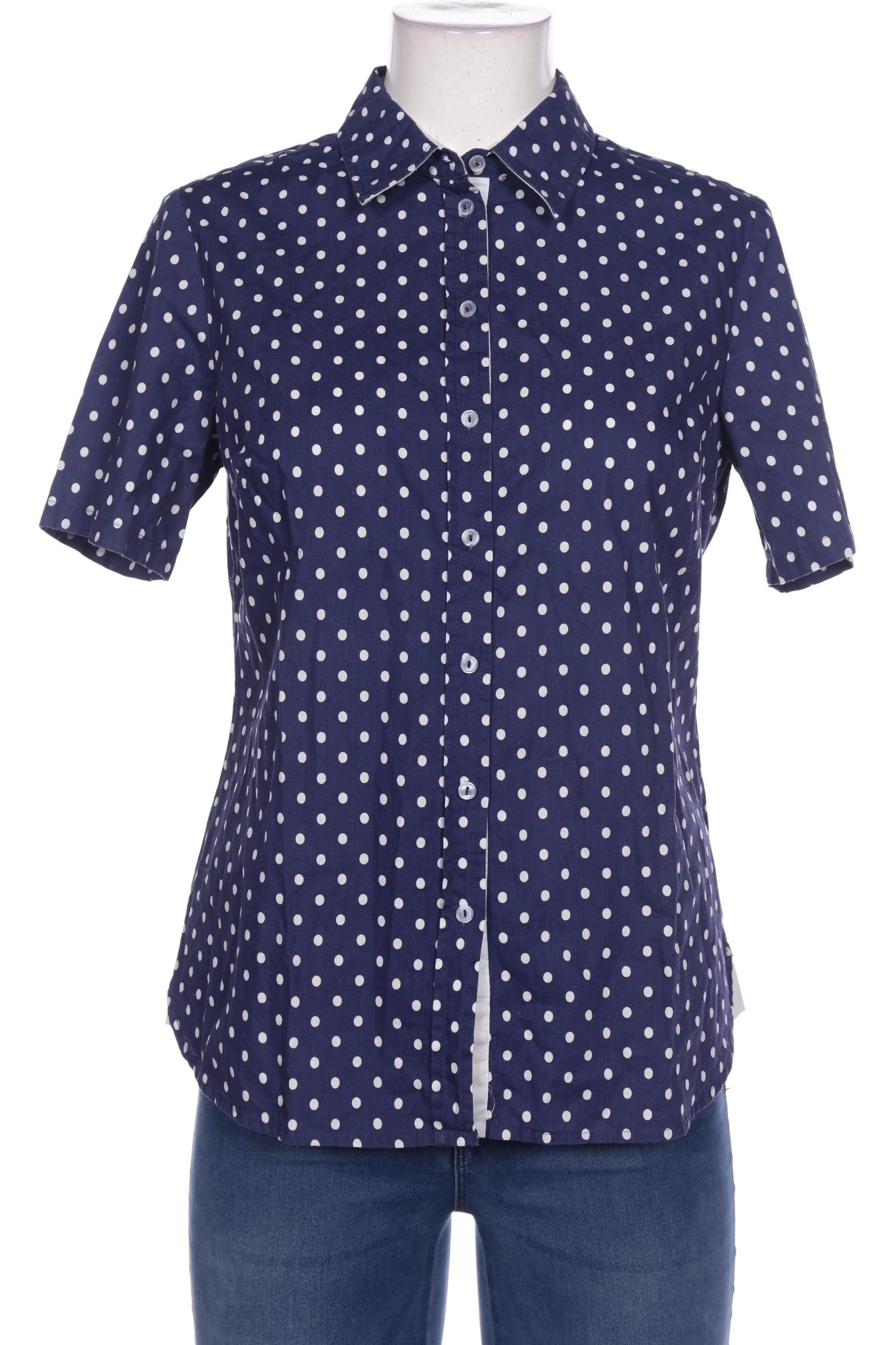 

Green Cotton by Peter Hahn Damen Bluse, marineblau, Gr. 38