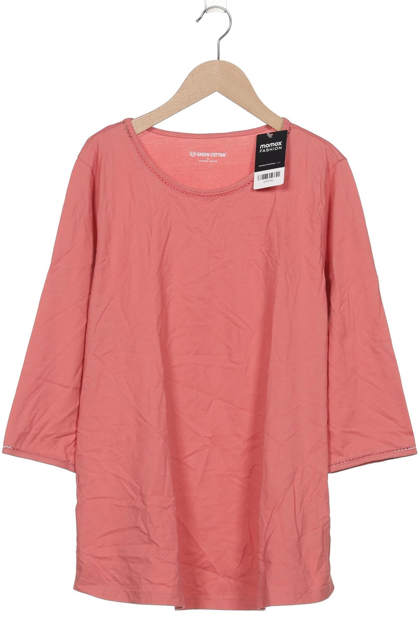 

Green Cotton by Peter Hahn Damen Langarmshirt, pink, Gr. 42
