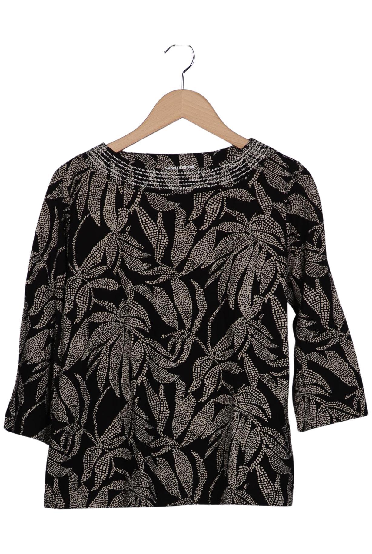 

Green Cotton by Peter Hahn Damen Langarmshirt, mehrfarbig, Gr. 42