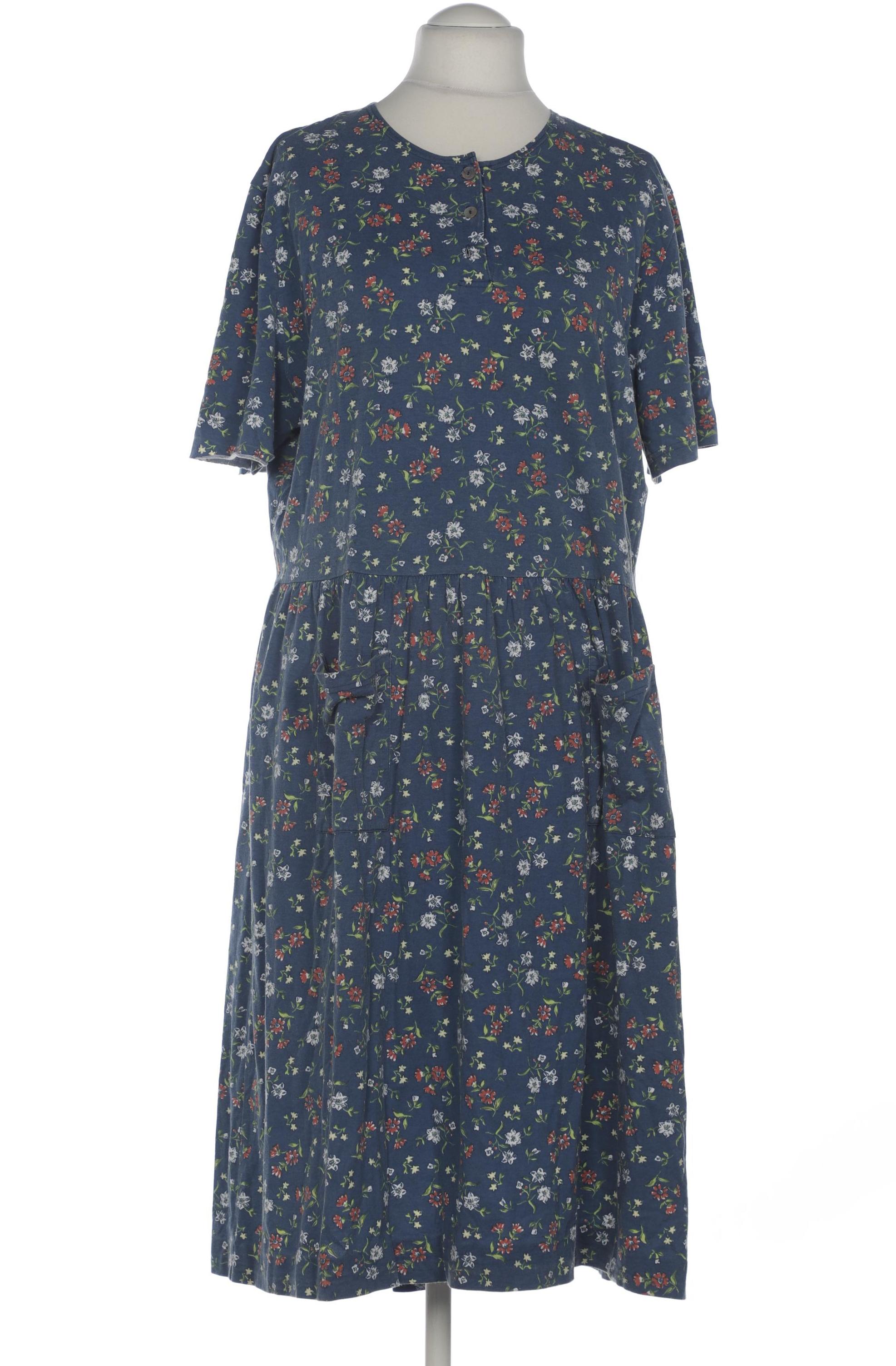 

Green Cotton by Peter Hahn Damen Kleid, blau, Gr. 50