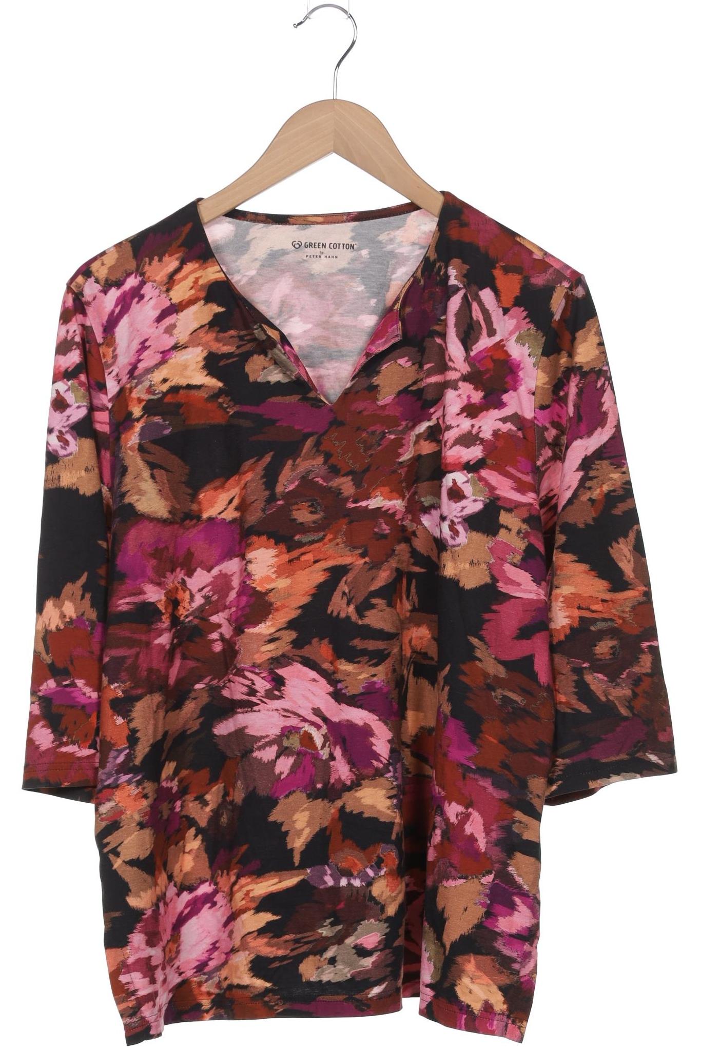 

Green Cotton by Peter Hahn Damen Langarmshirt, mehrfarbig, Gr. 44
