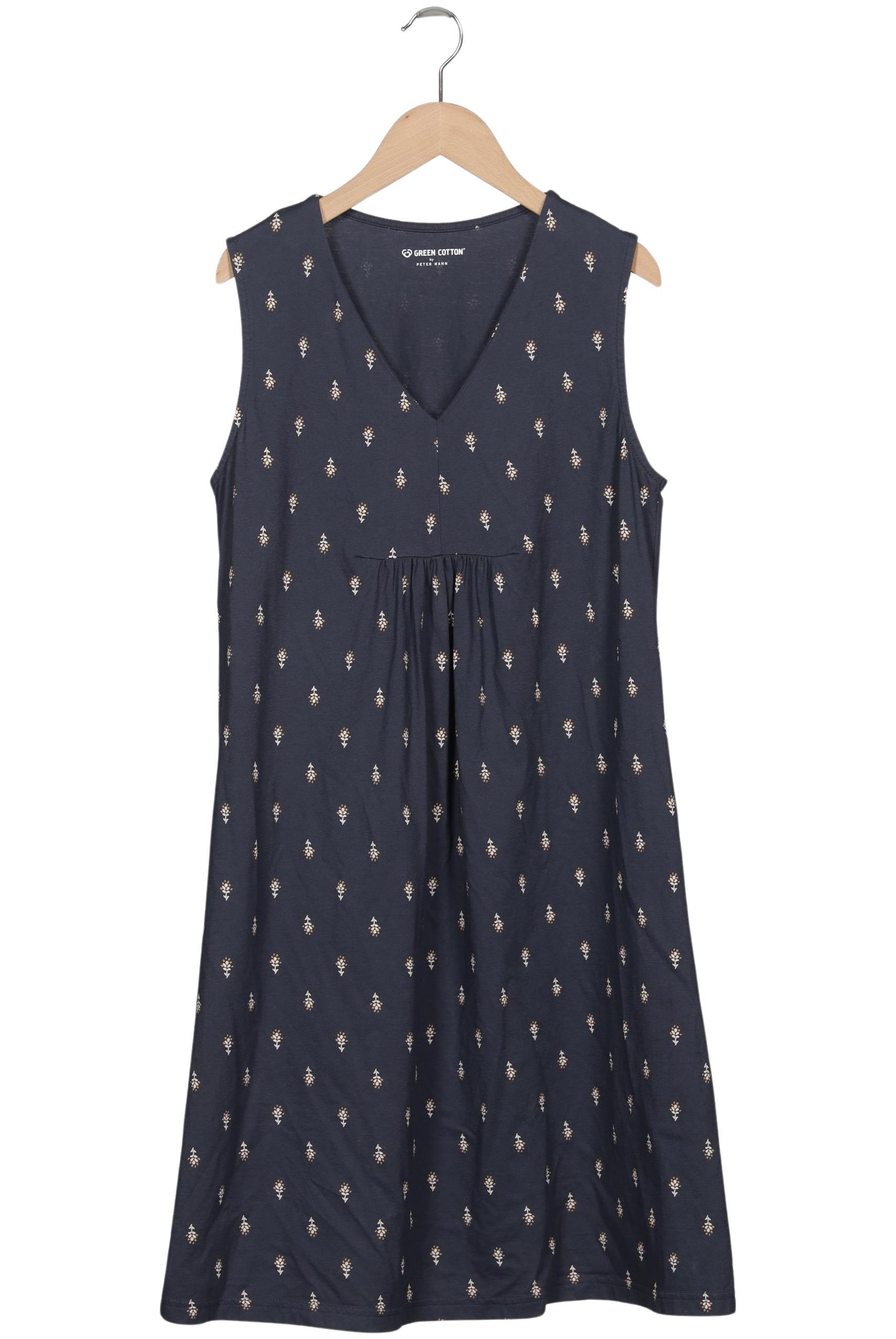 

Green Cotton by Peter Hahn Damen Kleid, marineblau, Gr. 38