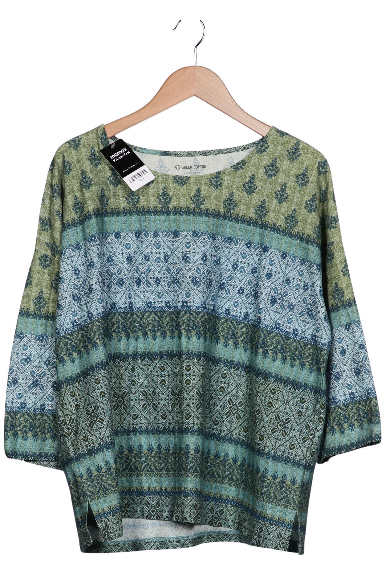 

Green Cotton by Peter Hahn Damen Langarmshirt, mehrfarbig, Gr. 48