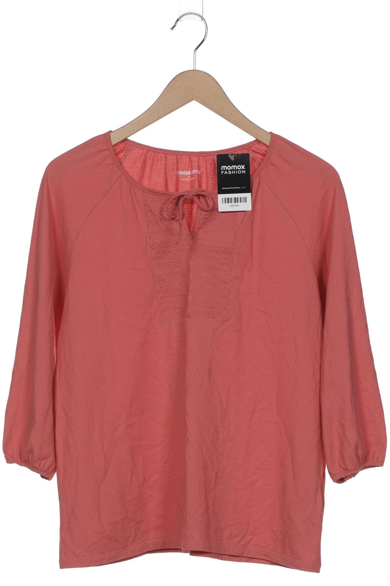 

Green Cotton by Peter Hahn Damen Langarmshirt, pink, Gr. 42