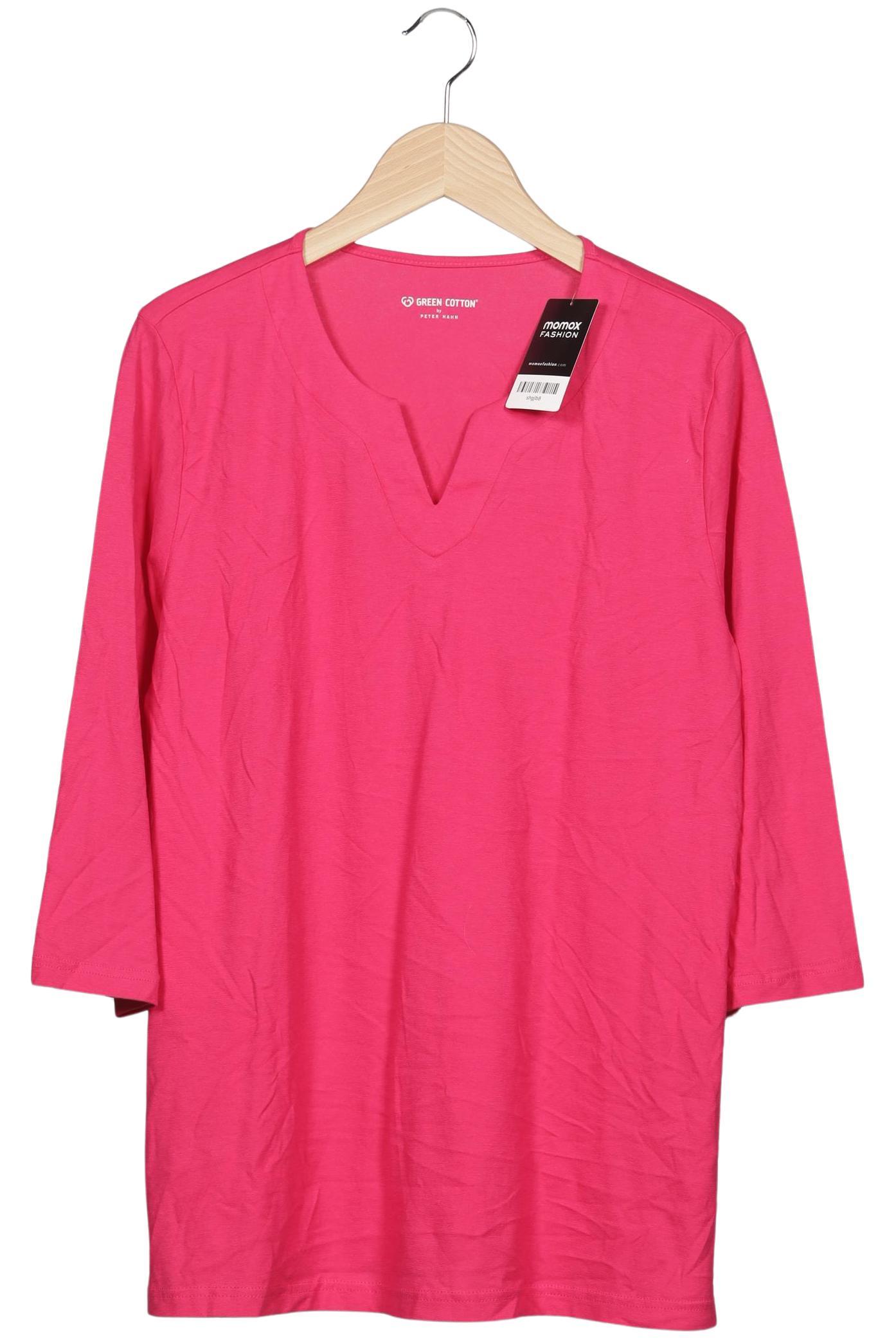 

Green Cotton by Peter Hahn Damen Langarmshirt, pink, Gr. 42