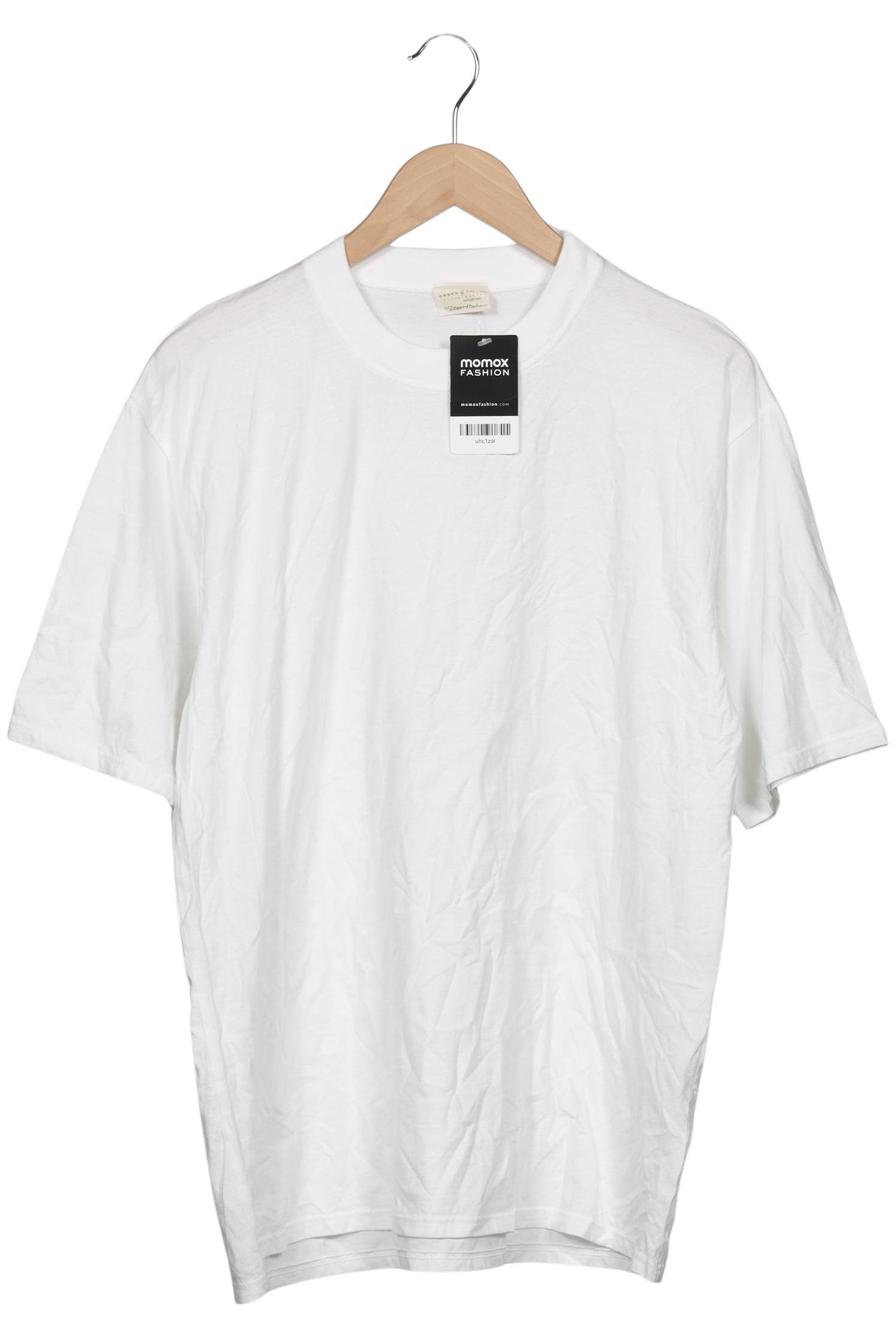 

Green Cotton by Peter Hahn Herren T-Shirt, weiß, Gr. 54