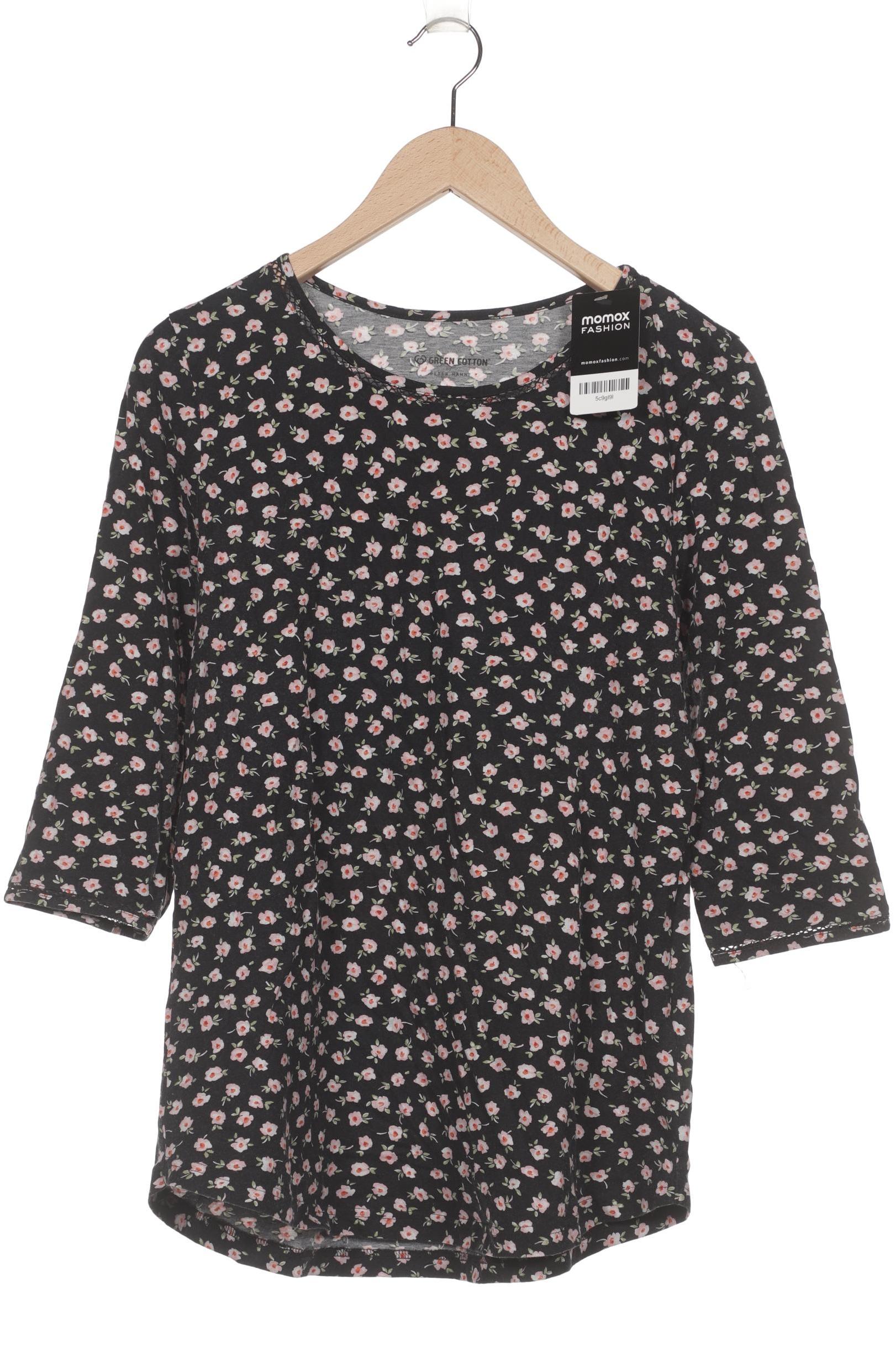 

Green Cotton by Peter Hahn Damen Langarmshirt, schwarz, Gr. 38